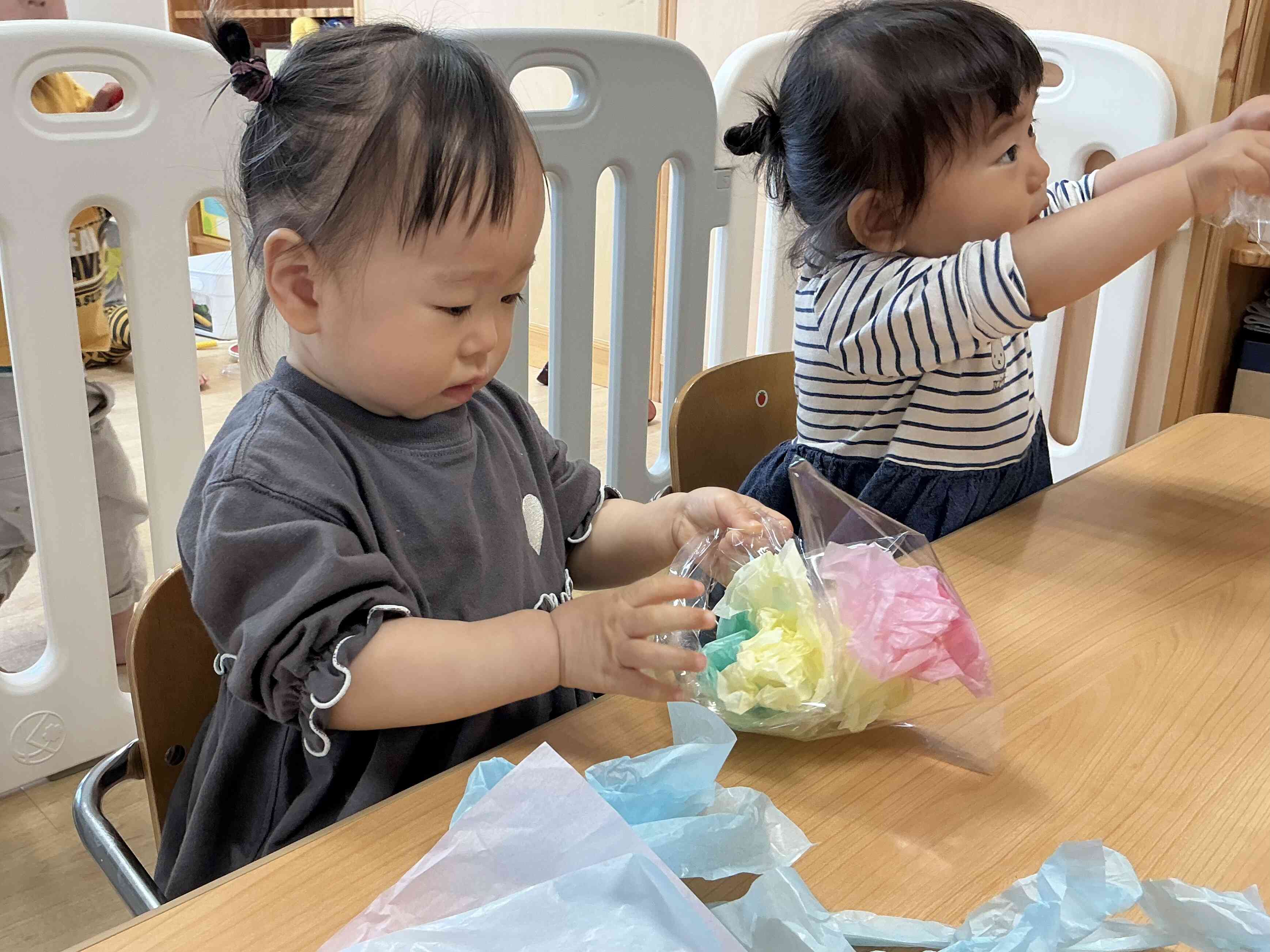 袋によいしょ！
