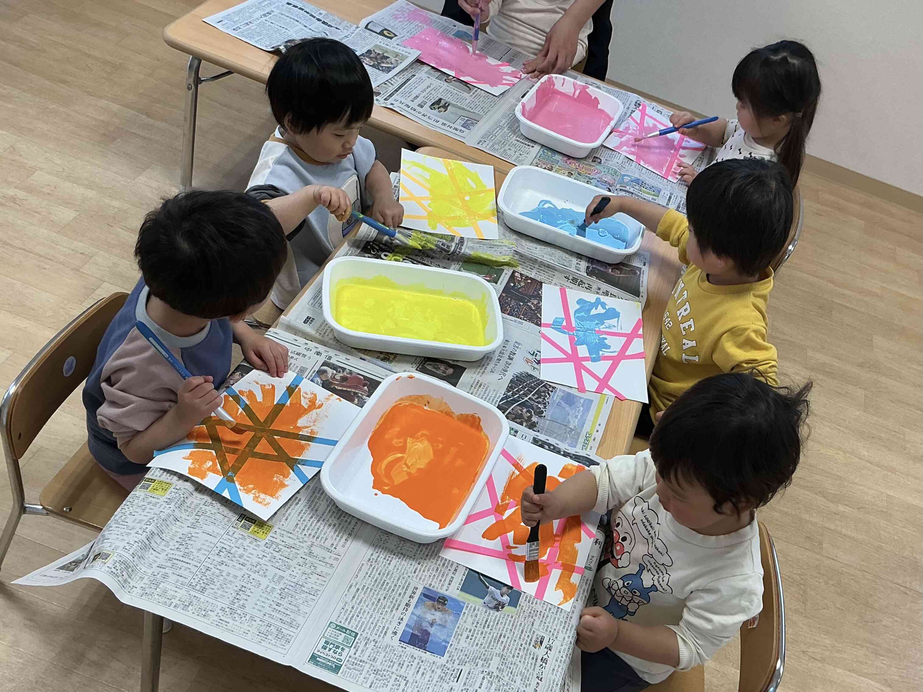 筆で塗り塗り♪