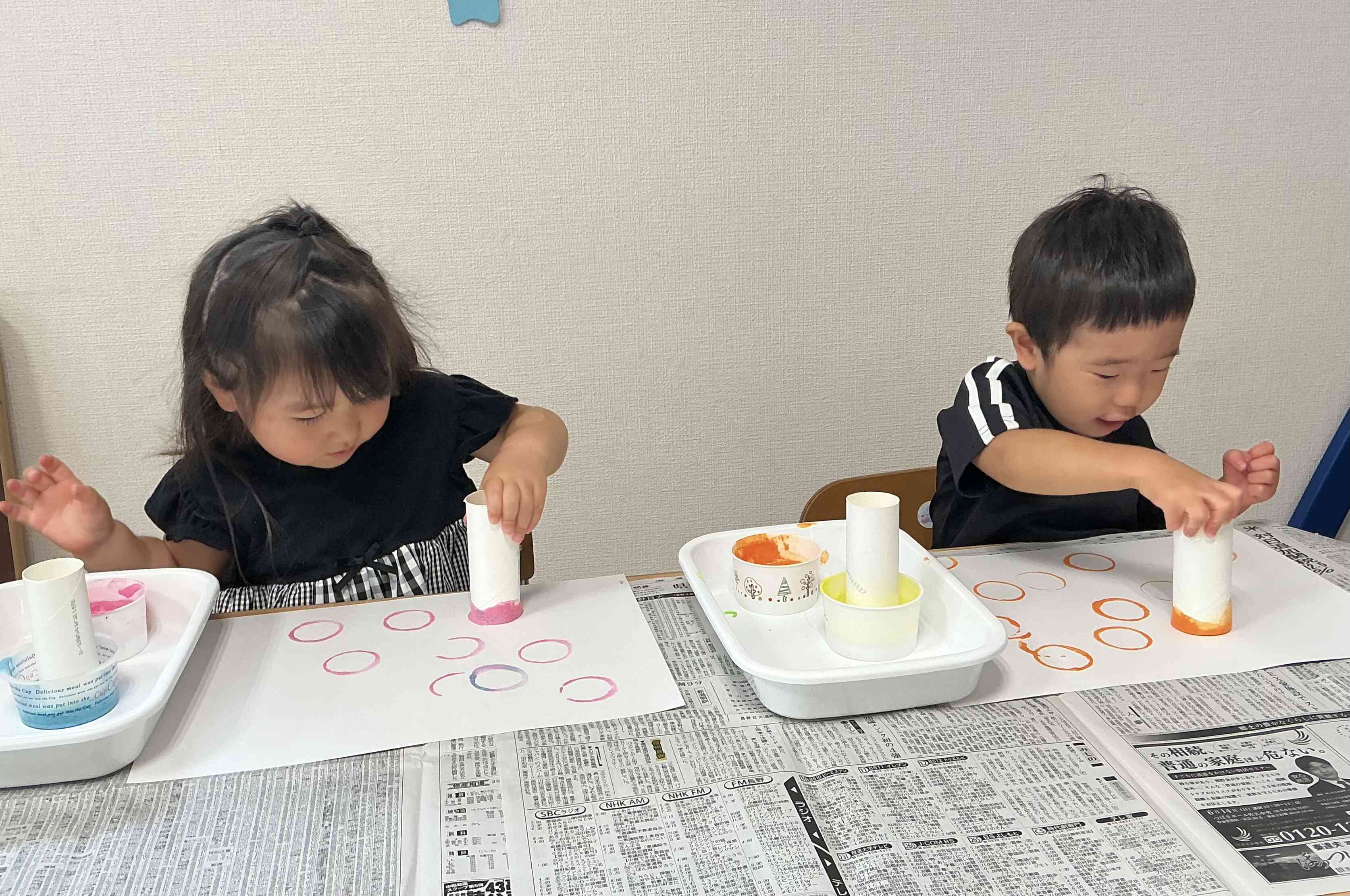 うさぎ組　7月の製作をしたよ♪