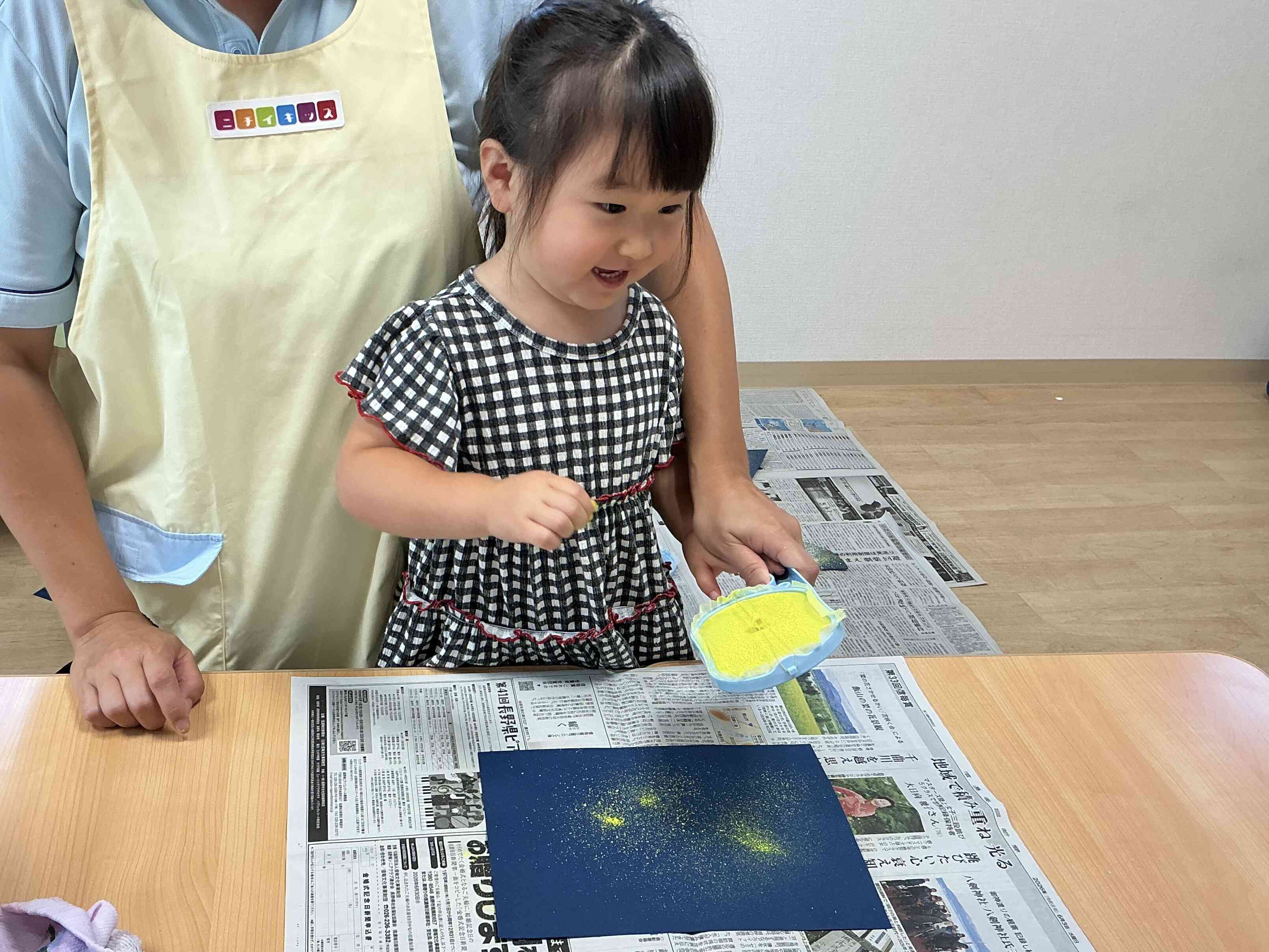 うさぎ組　七夕飾り製作⭐︎