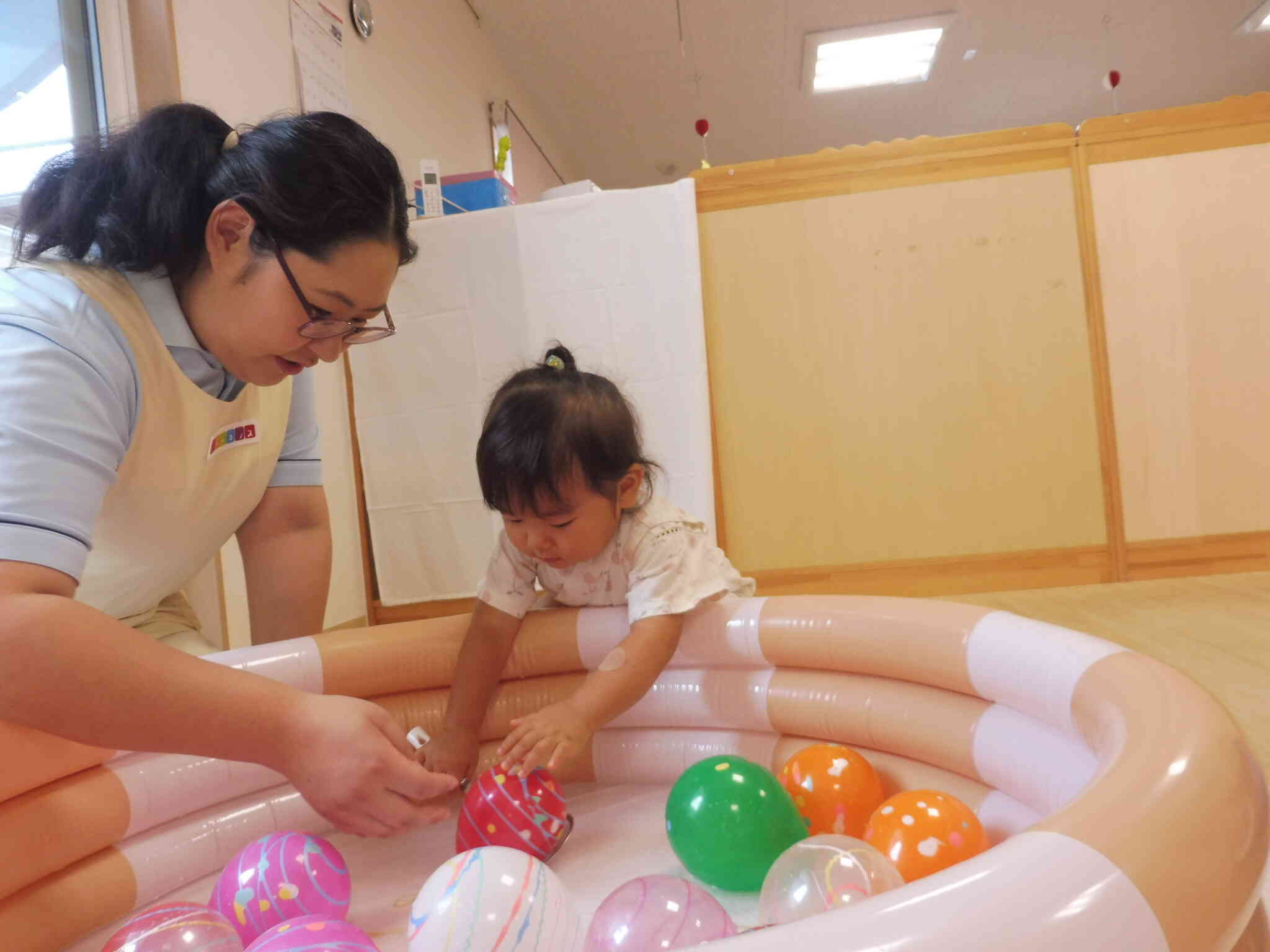 お祭りごっこ⭐︎あひる組