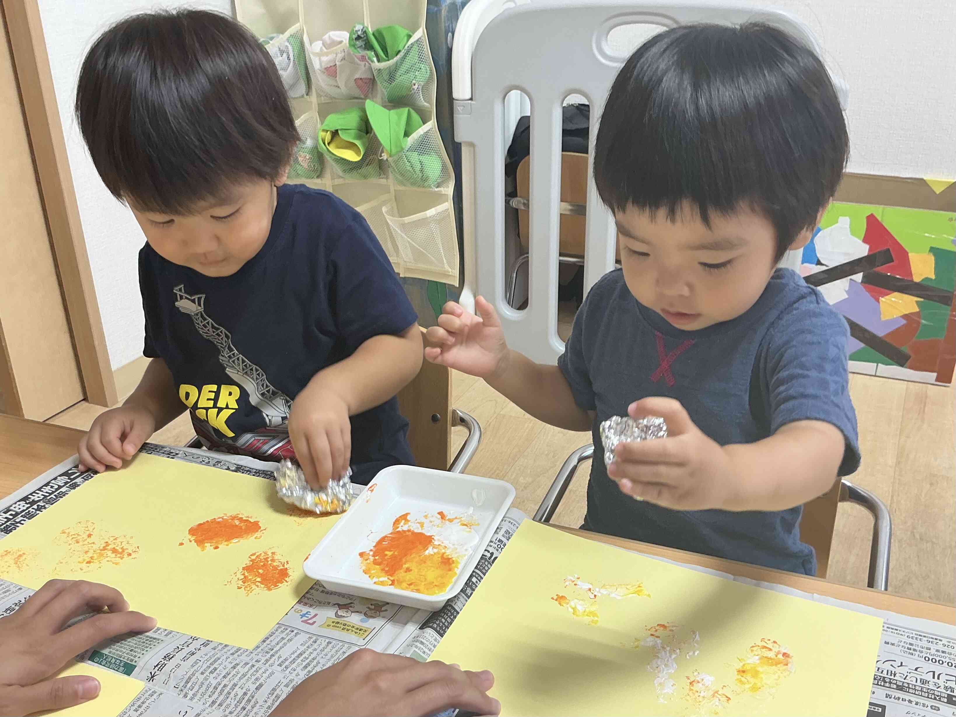 あひる組　9月の製作♪