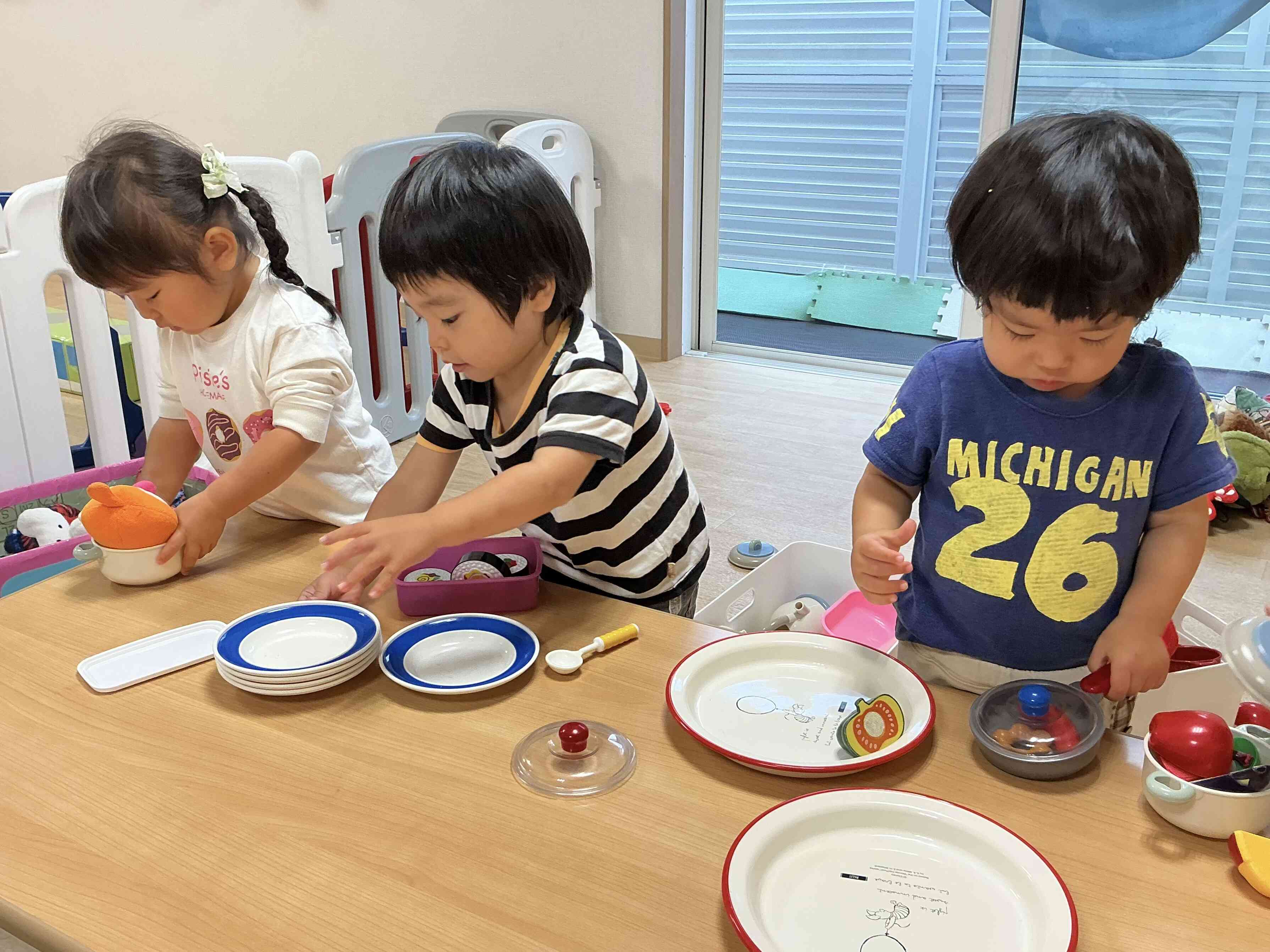 あひる組　おままごと遊び⭐︎
