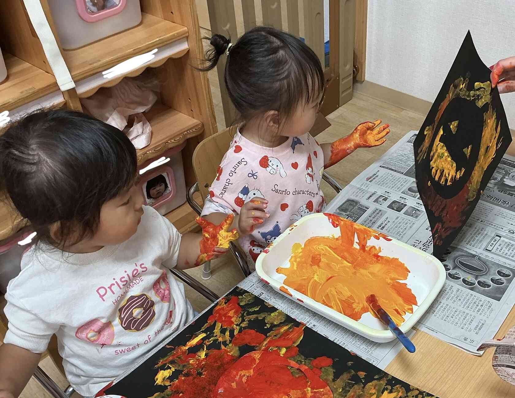 かぼちゃおばけだ〜！！