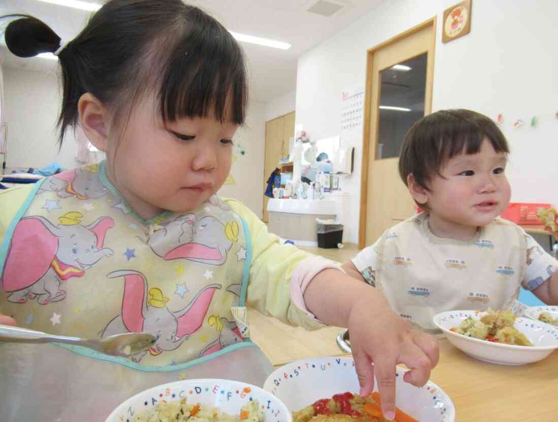 モグモグおいしいね～