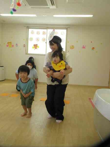 ひよこぐみさんの「親子ふれあい会」