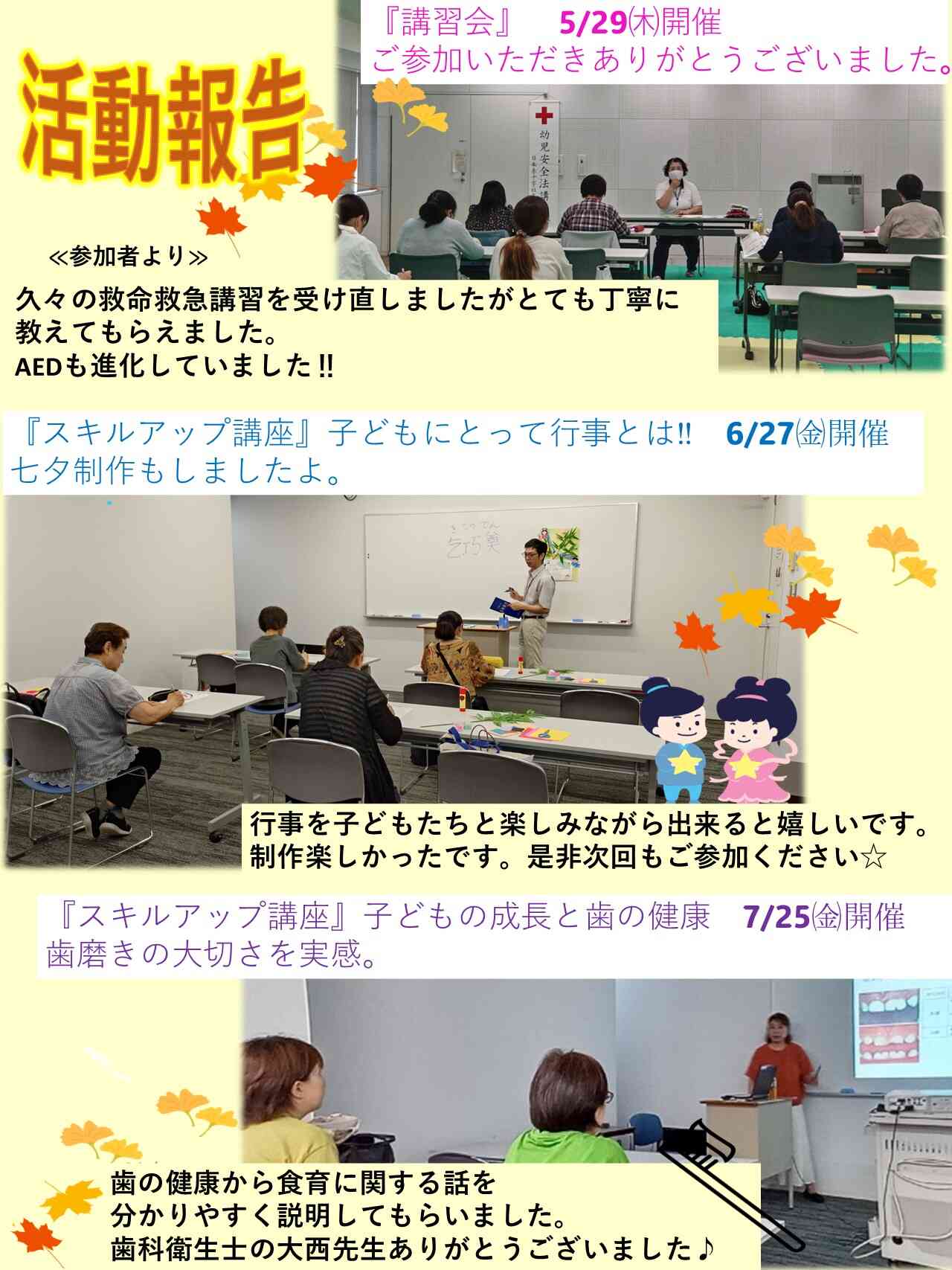 講座、講習会の様子です。