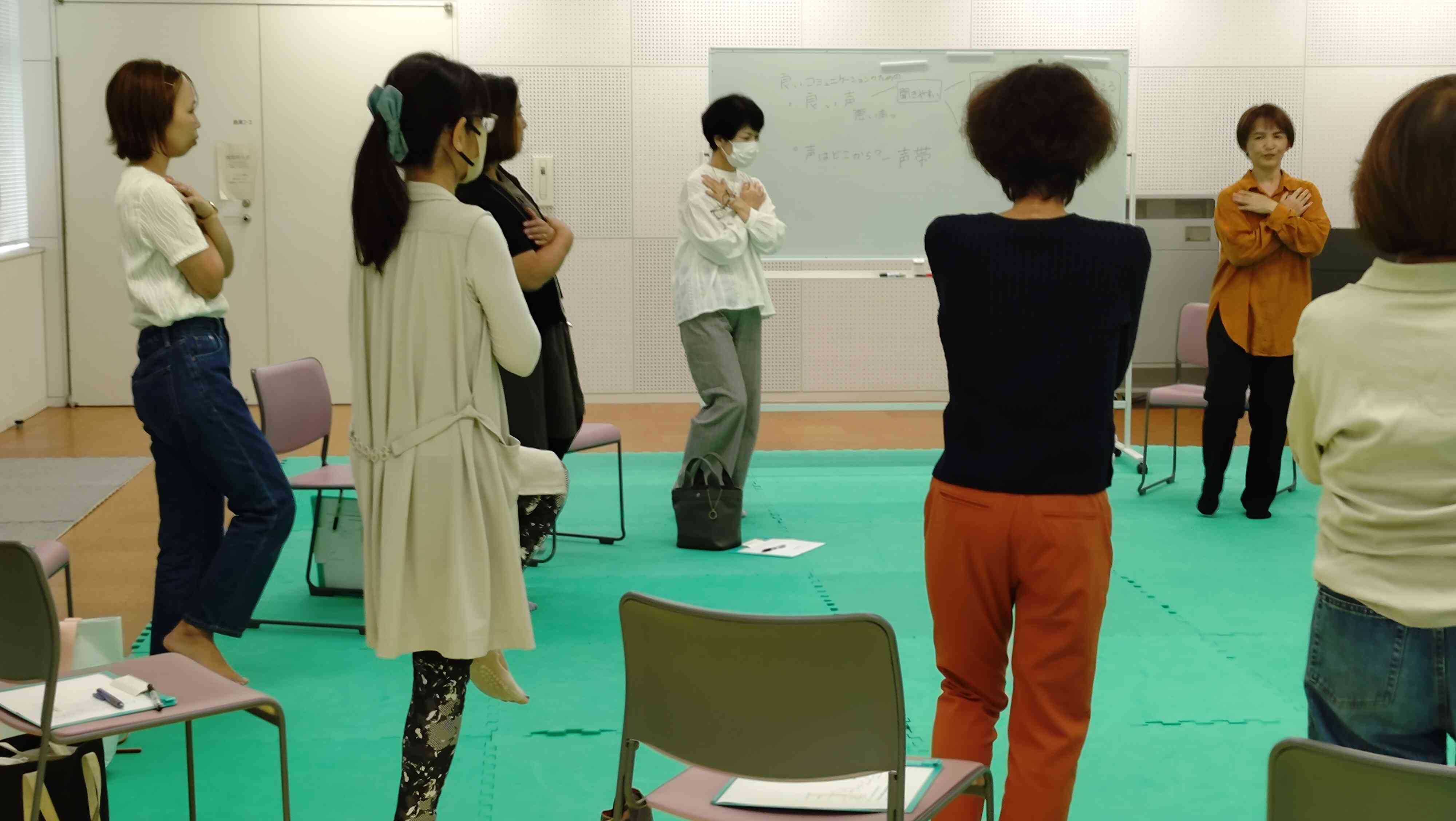 身体を動かしてみましょう