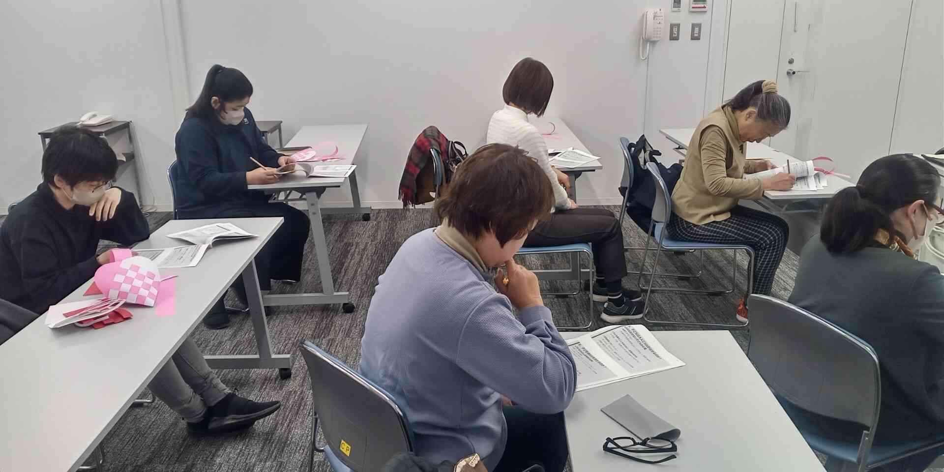 しっかりと学びの時間も‼