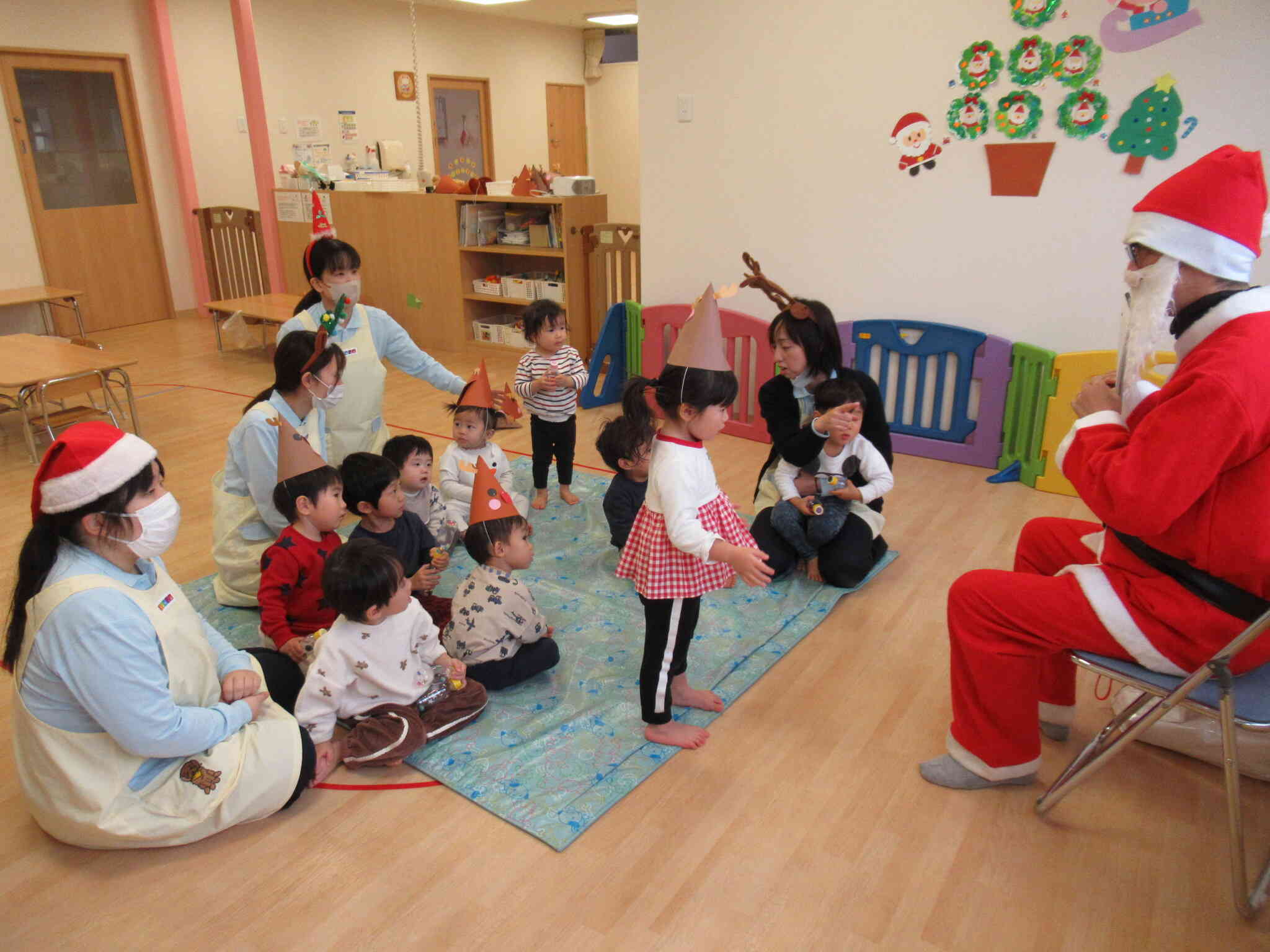 サンタさんこんにちは！