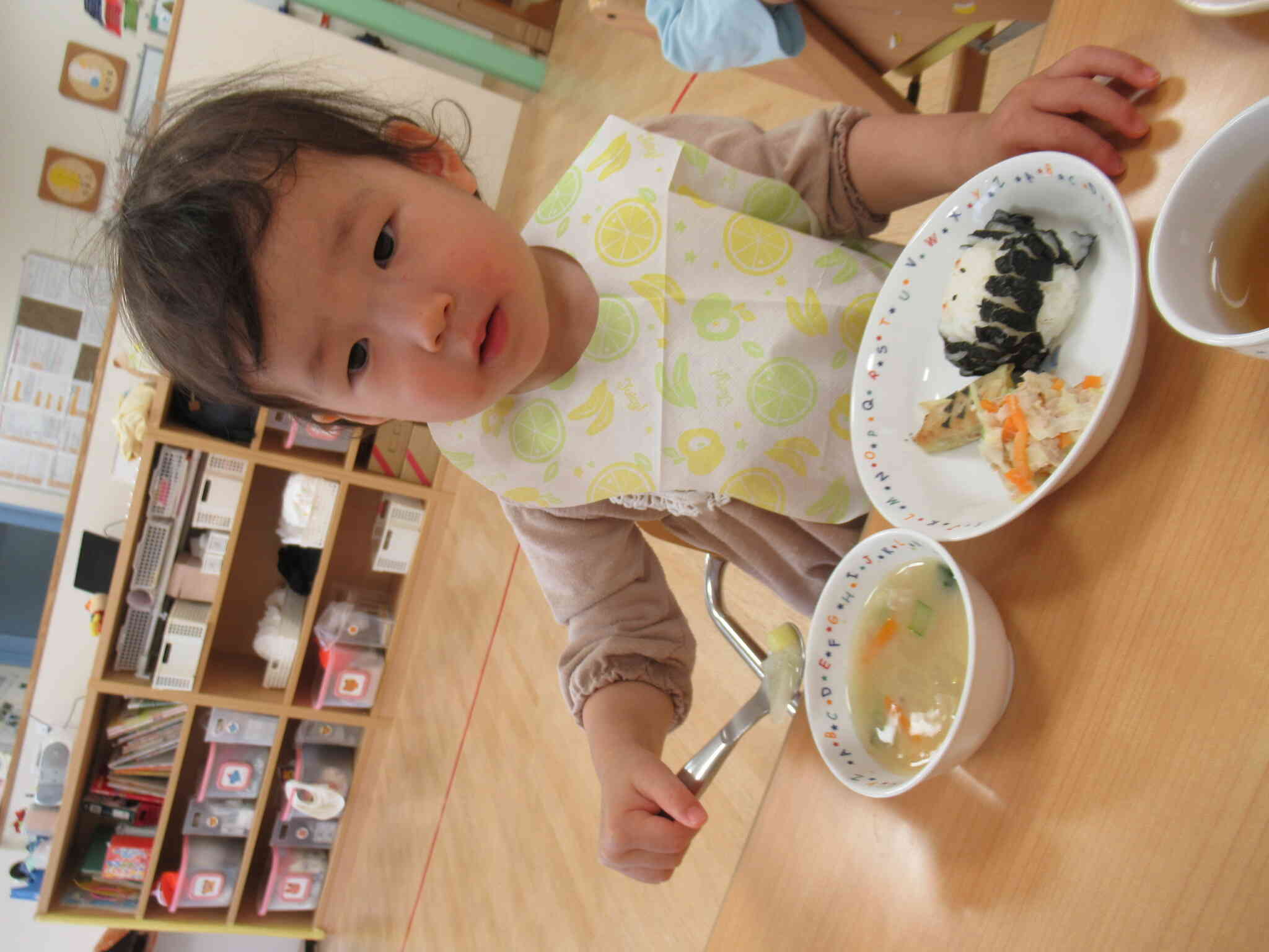 私もスプーン上手になったよ！