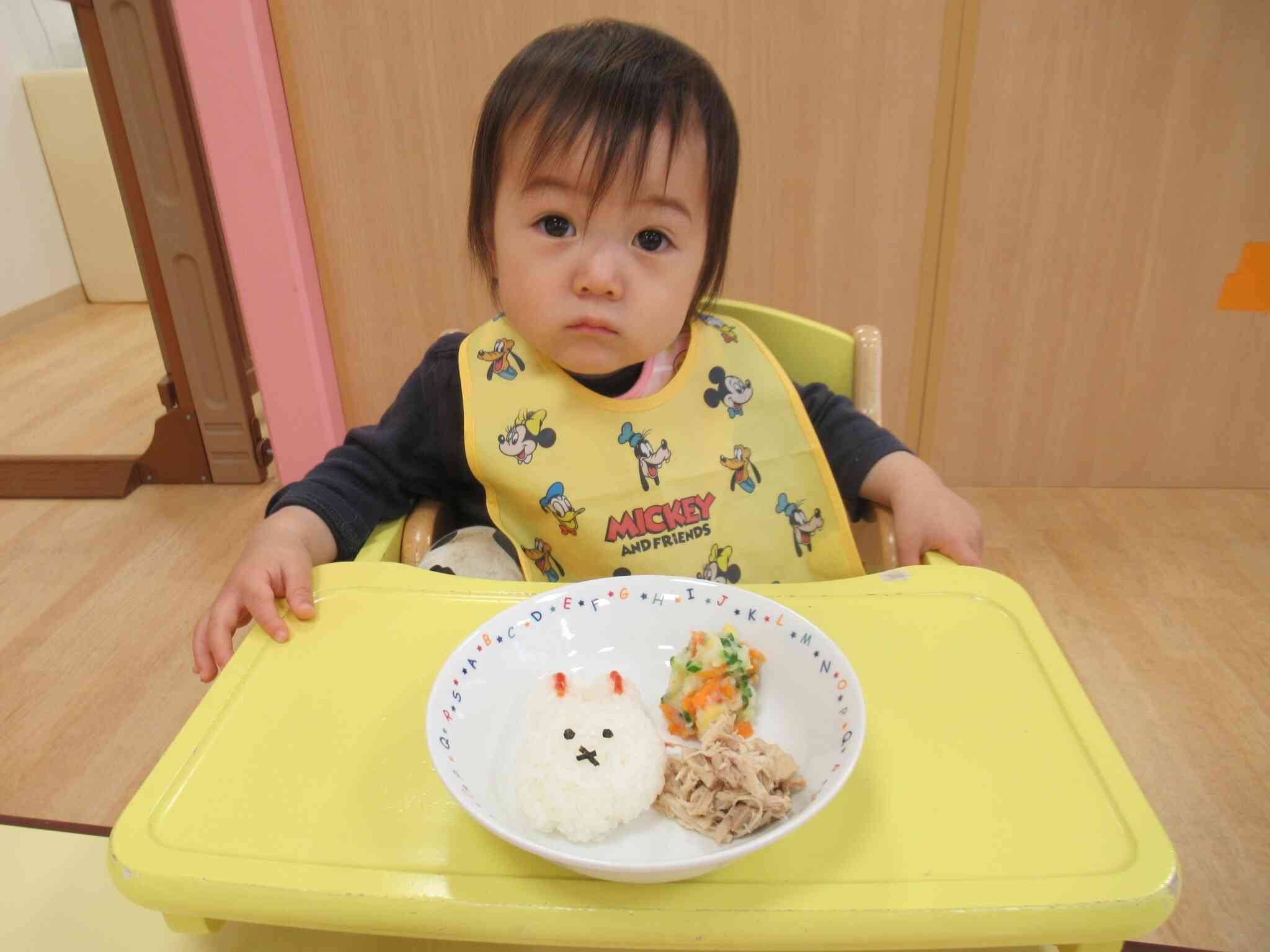 完了食デビューです。