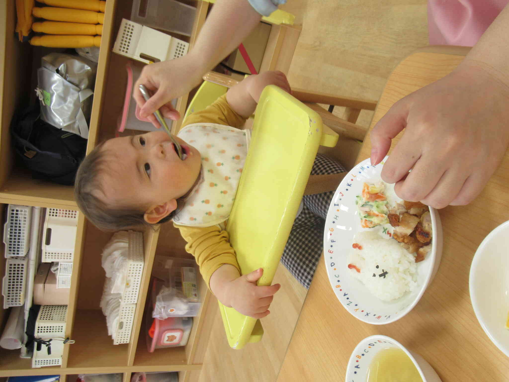 給食おいしいわ♡