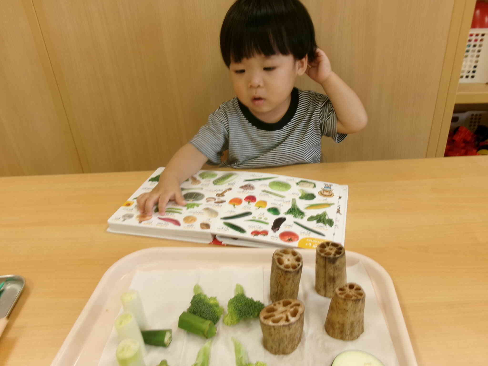野菜スタンプ