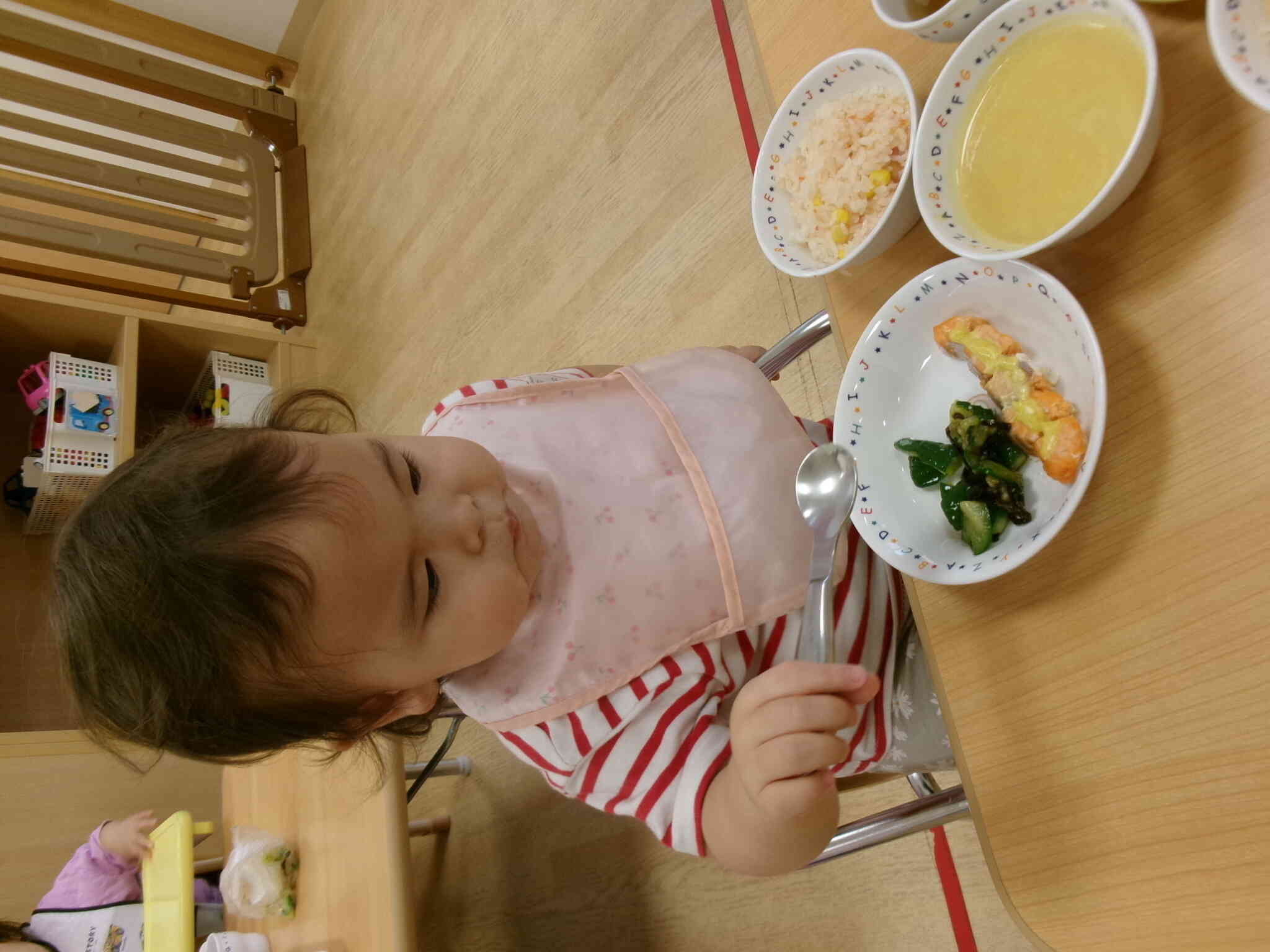 それでは食べてみましょう！いただきまーす。