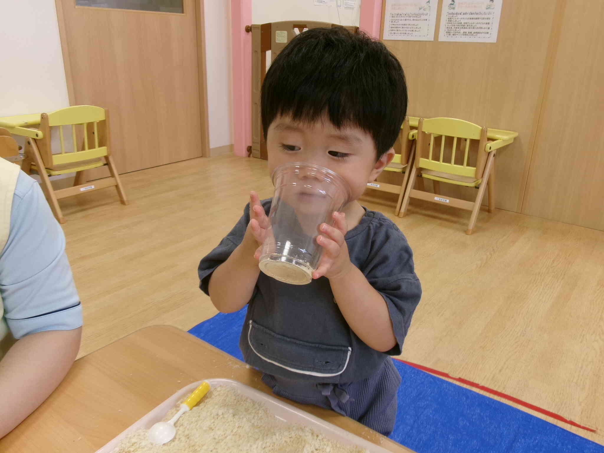 ジュースに見立てて！おいし～♪
