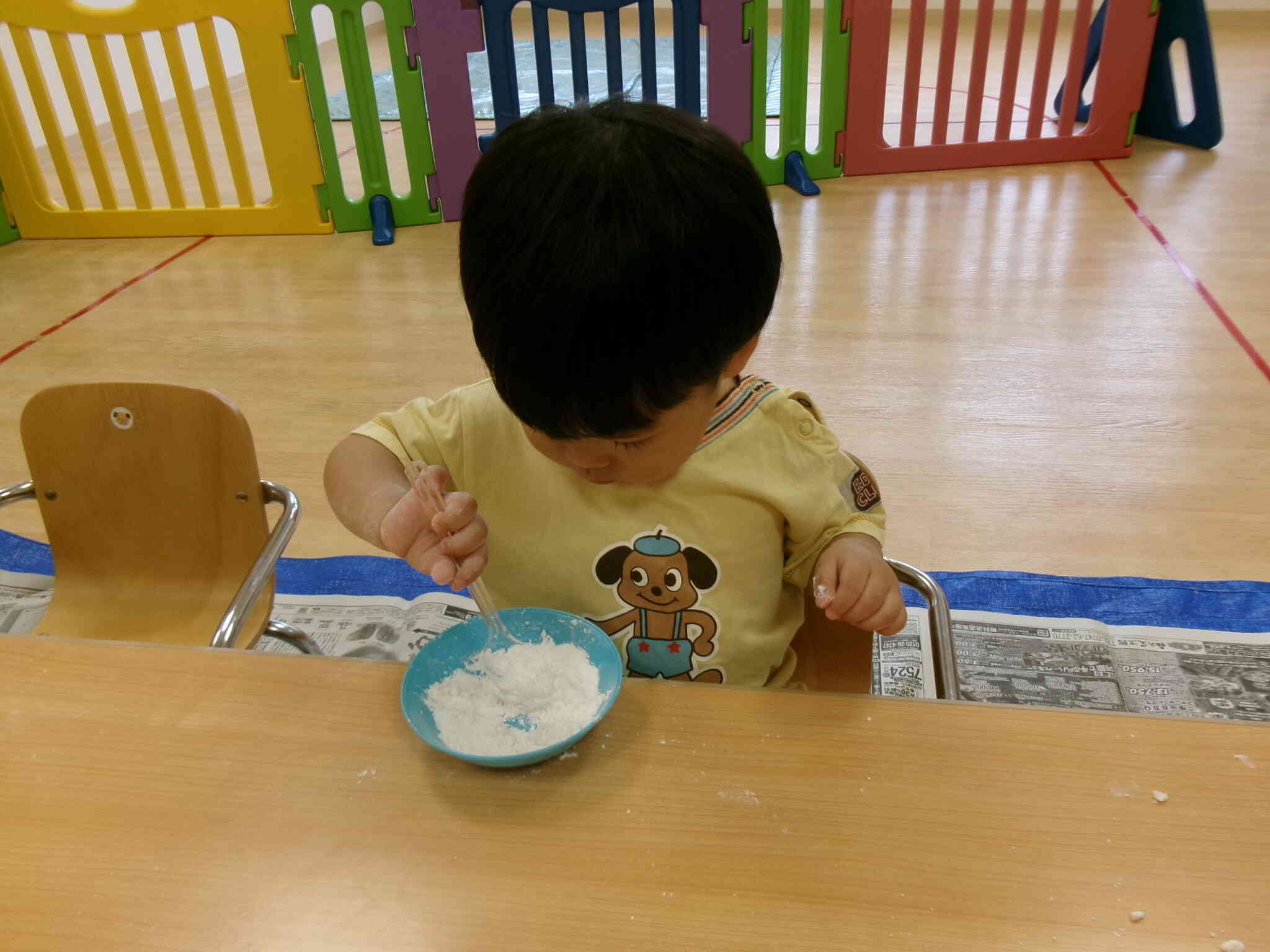 まぜまぜ～♪