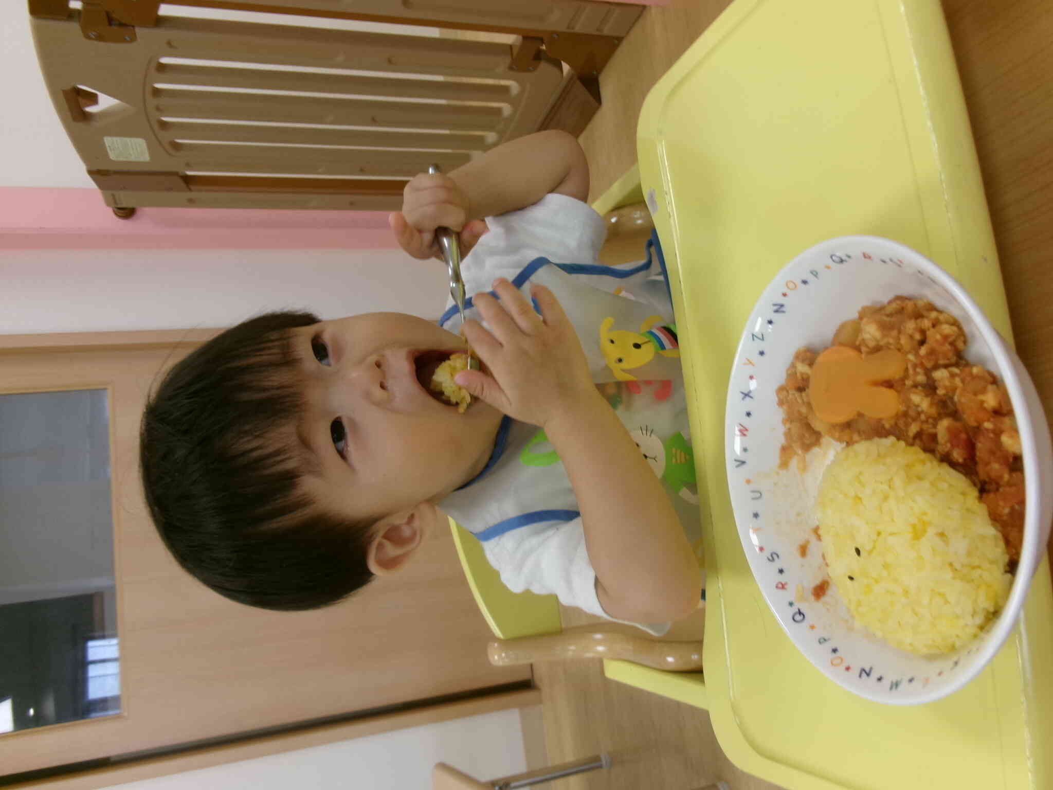 大きなお口であーん！