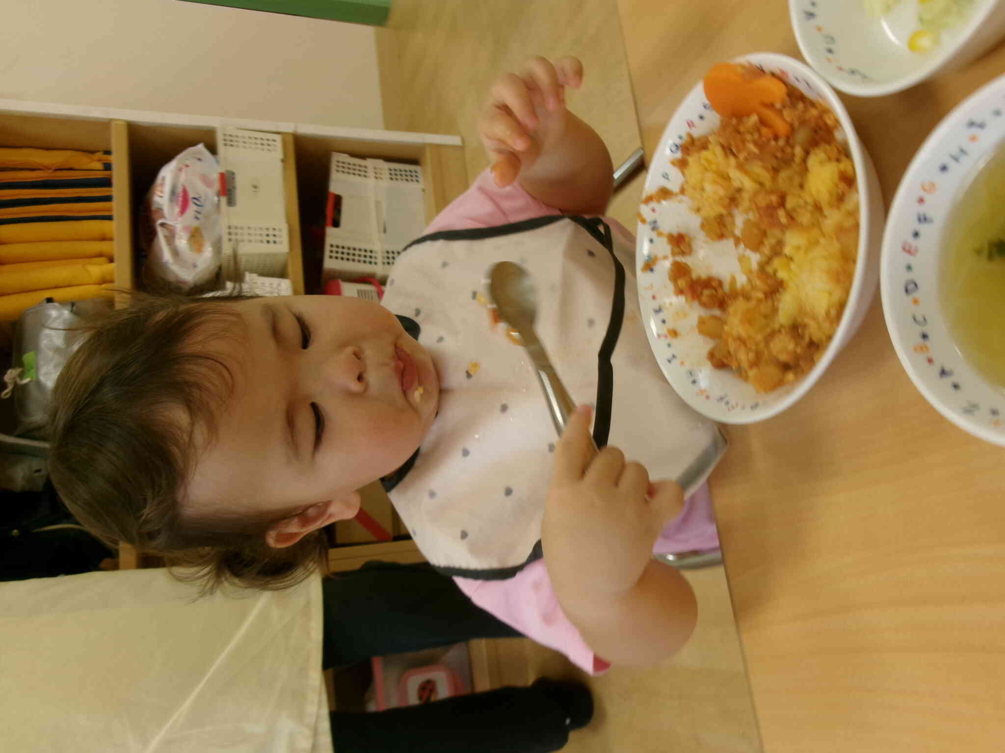 おやつも楽しみだなぁ。