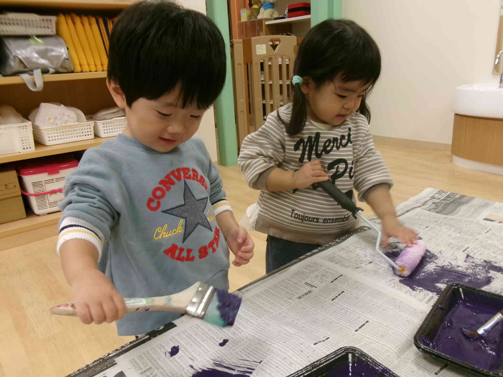 秋遊び～お芋を作ろう～