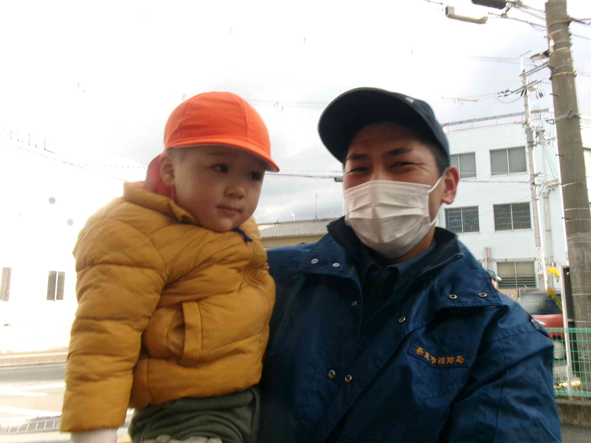 だっこしてもらったよ♪