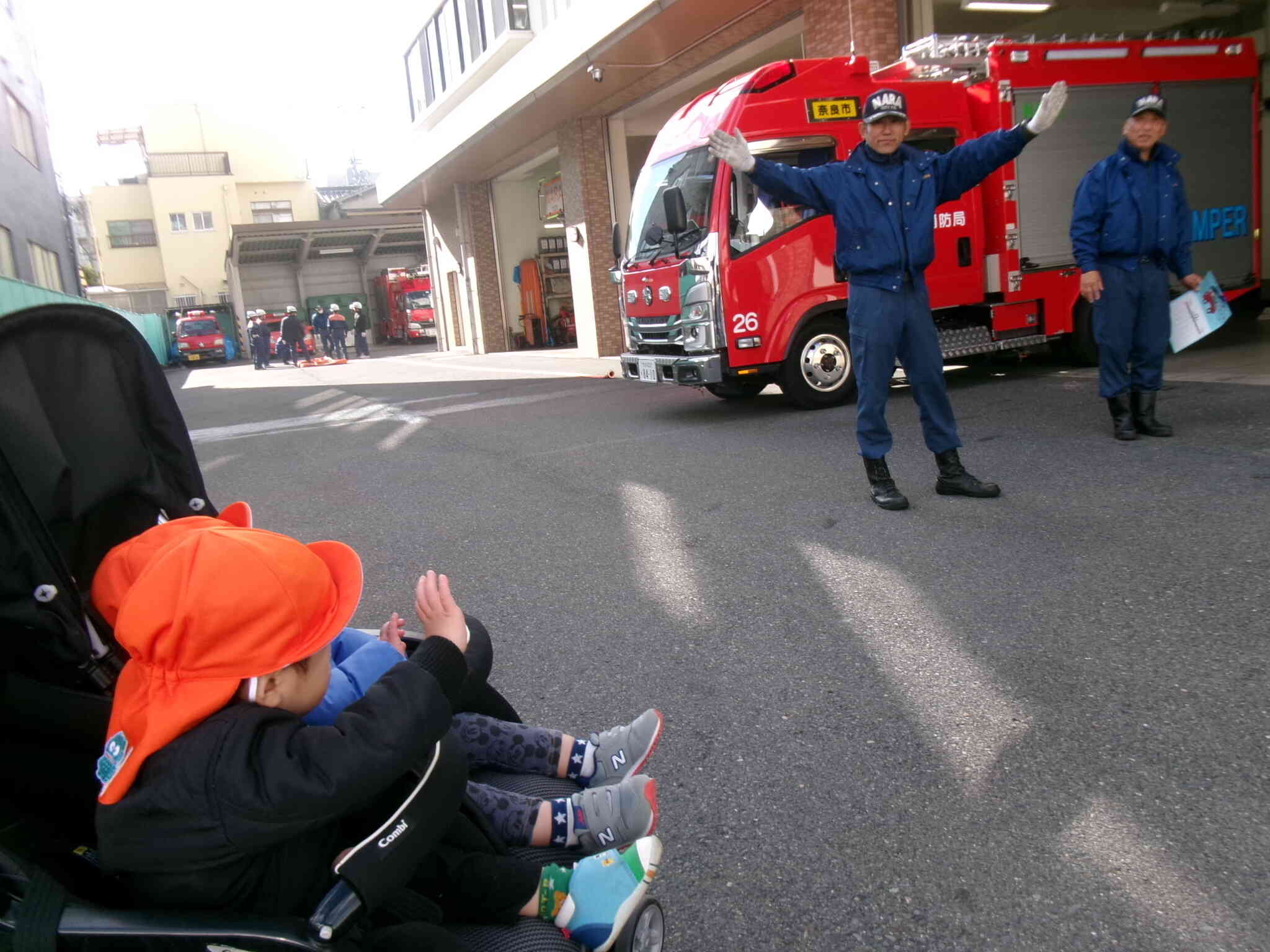 消防署見学に行ってきたよ♪