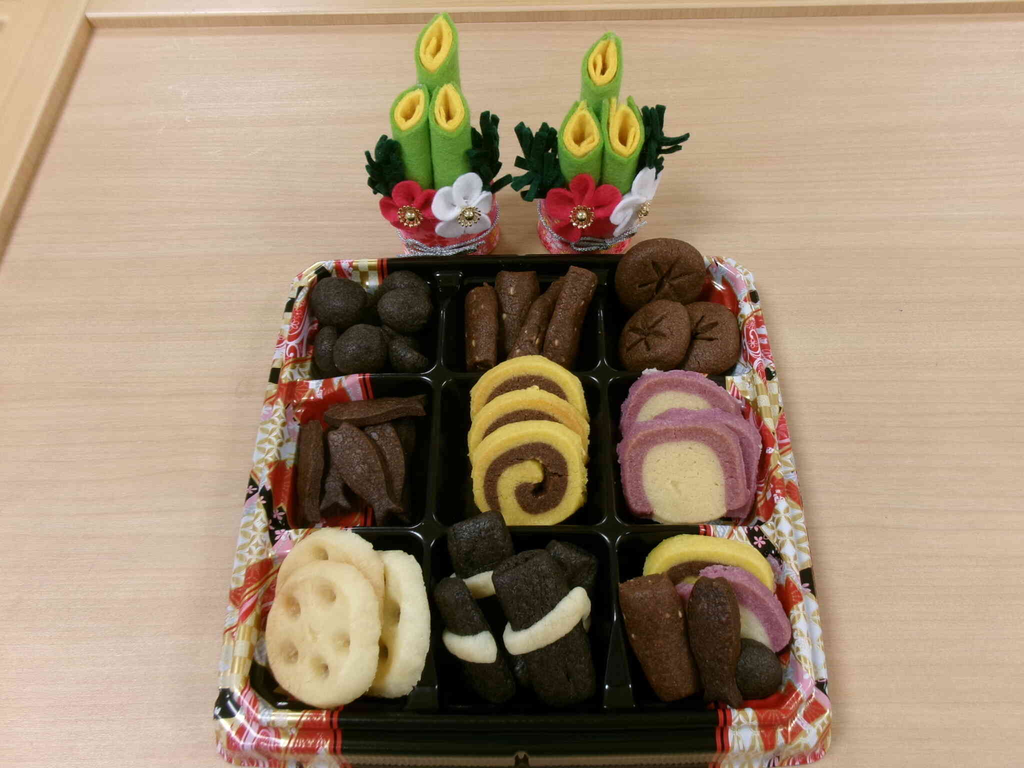 お正月遊びの後のお楽しみは...