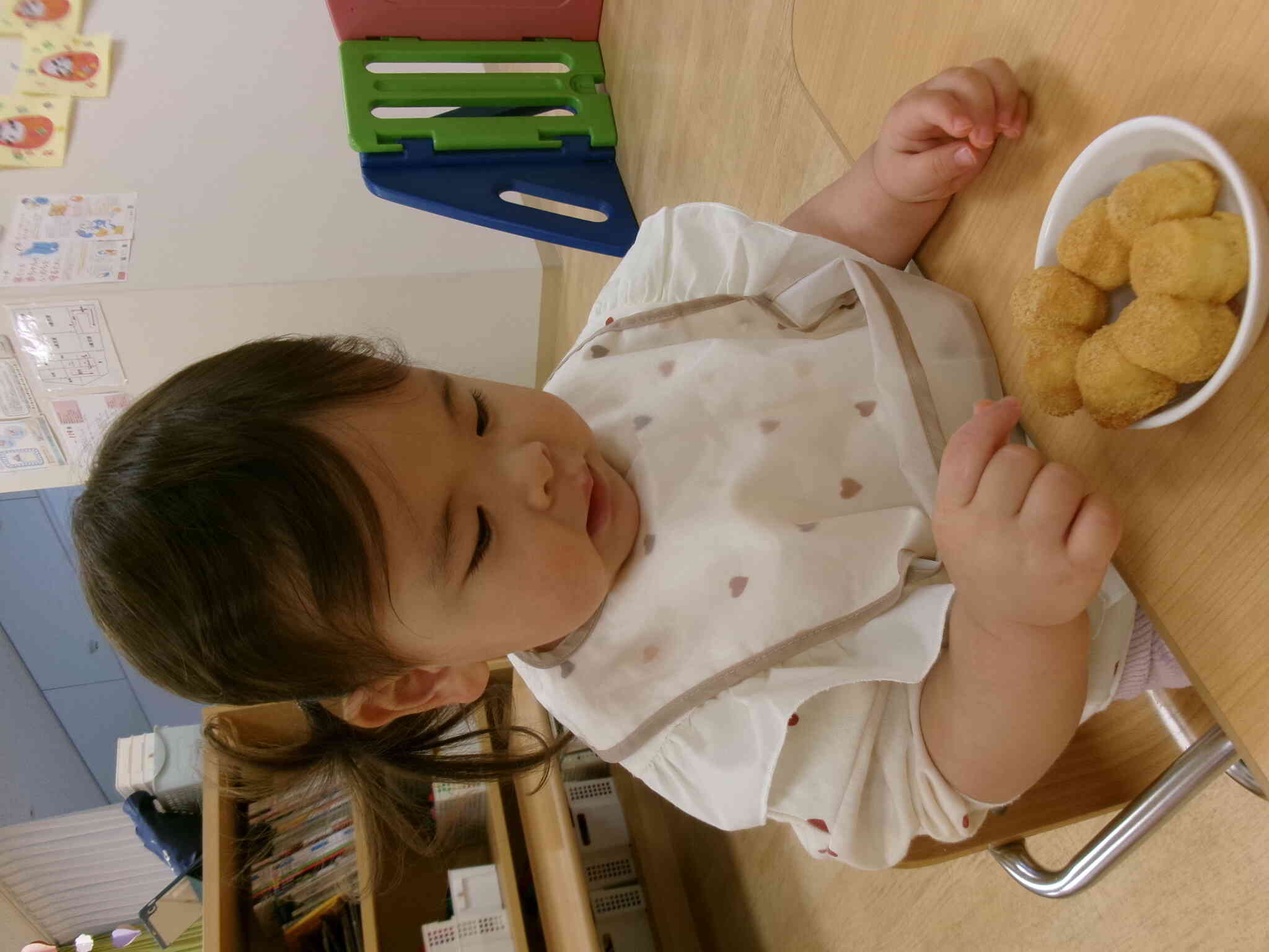 大きいドーナツ…！