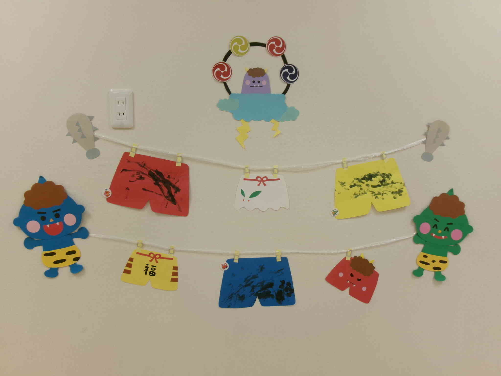 素敵な壁面が完成しました！