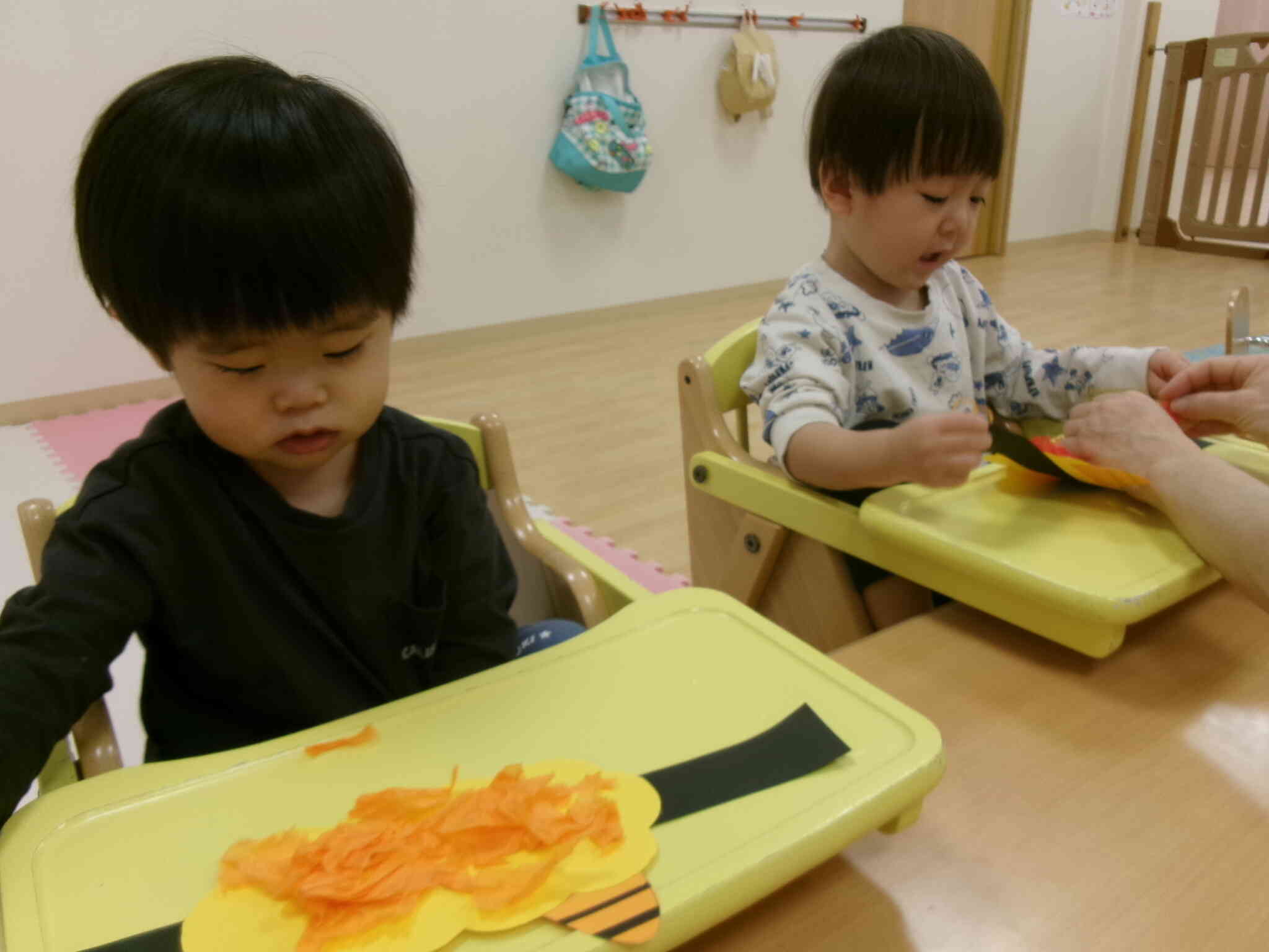 お面製作もしました♪