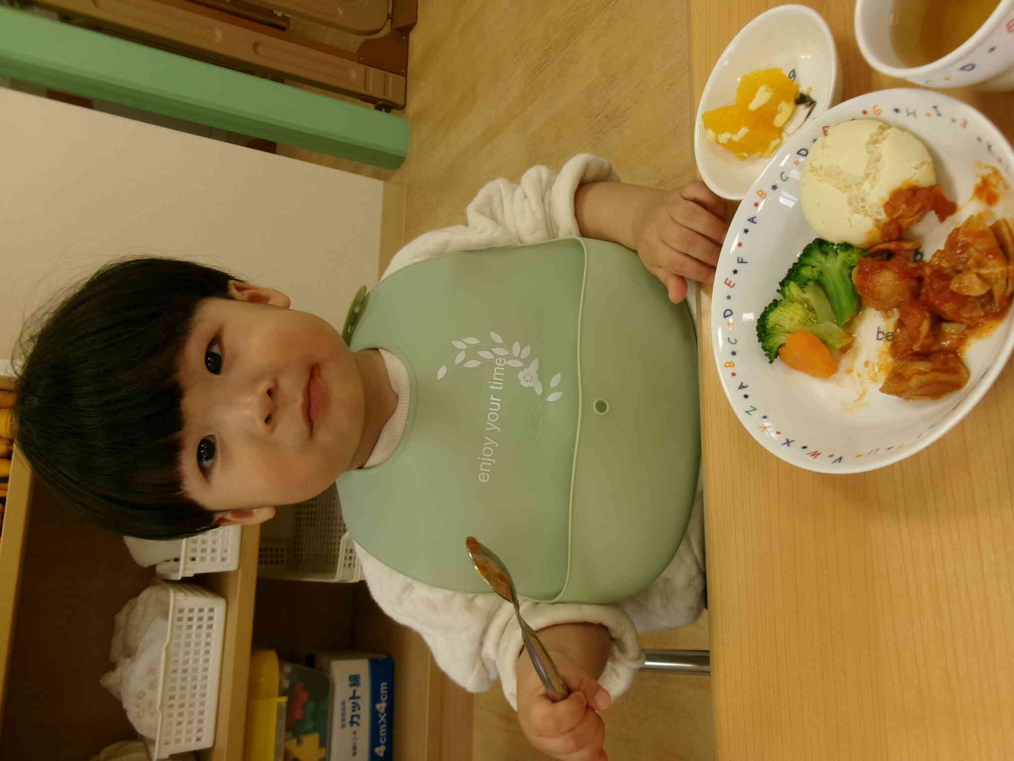 チキンがお気に入り。