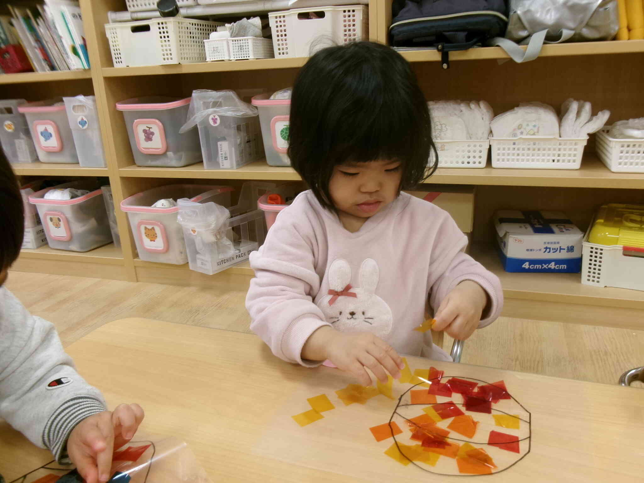 上手に貼れたかな？？？