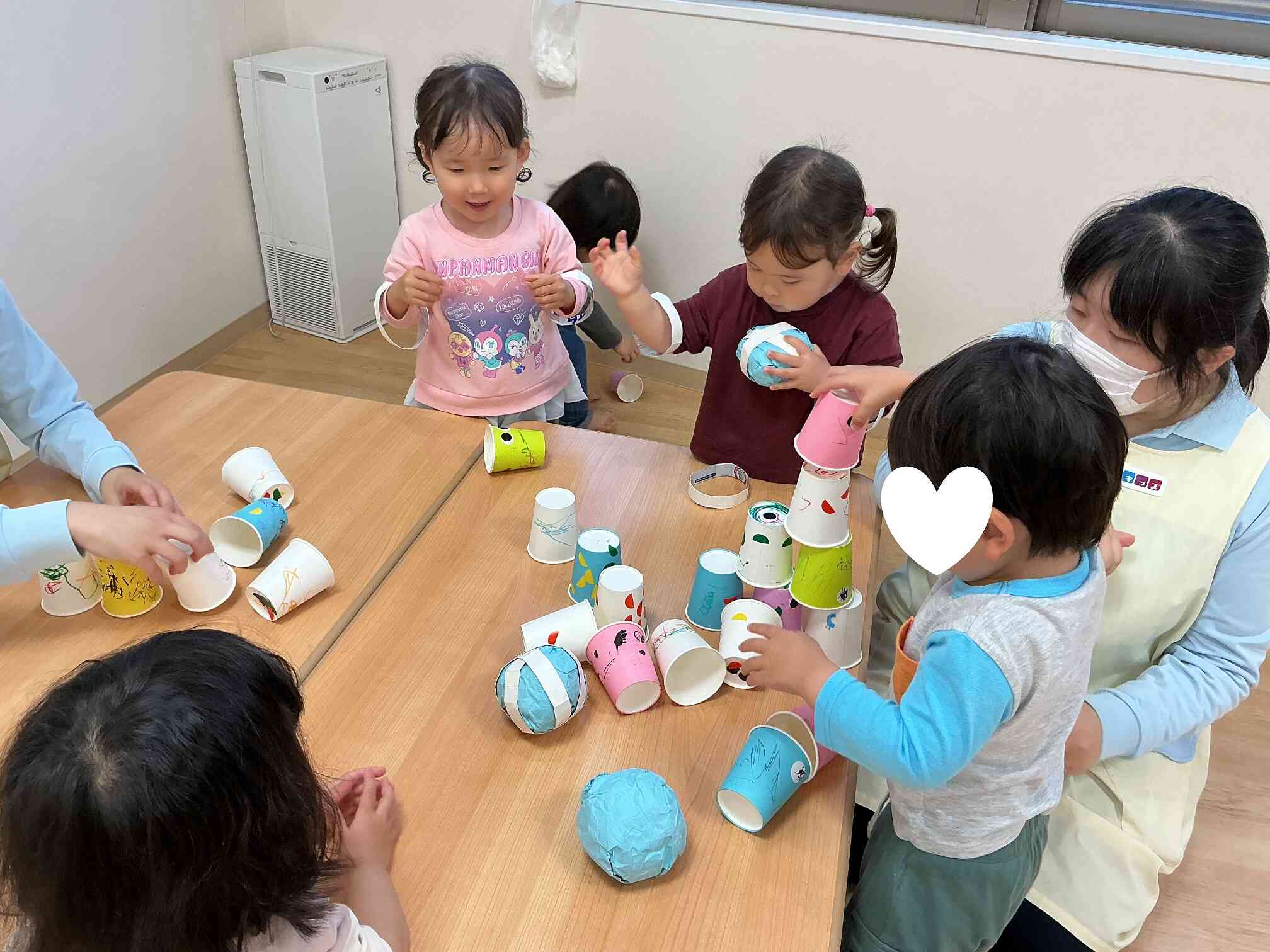 高く積めた後は