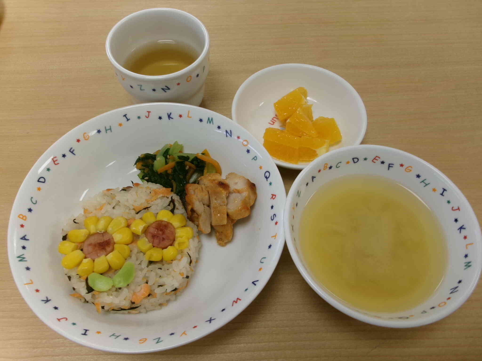 【７月　お誕生日給食】
