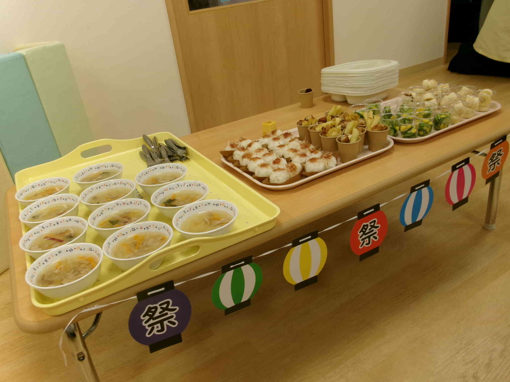 夏祭り給食