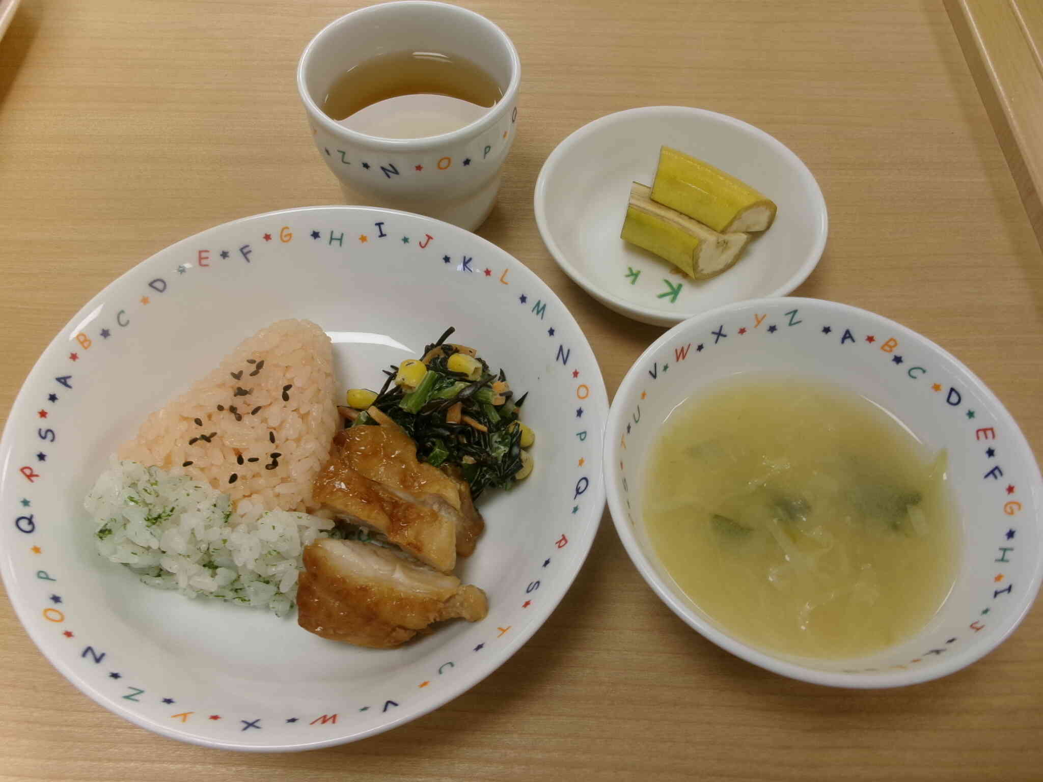 【8月　お誕生日給食】