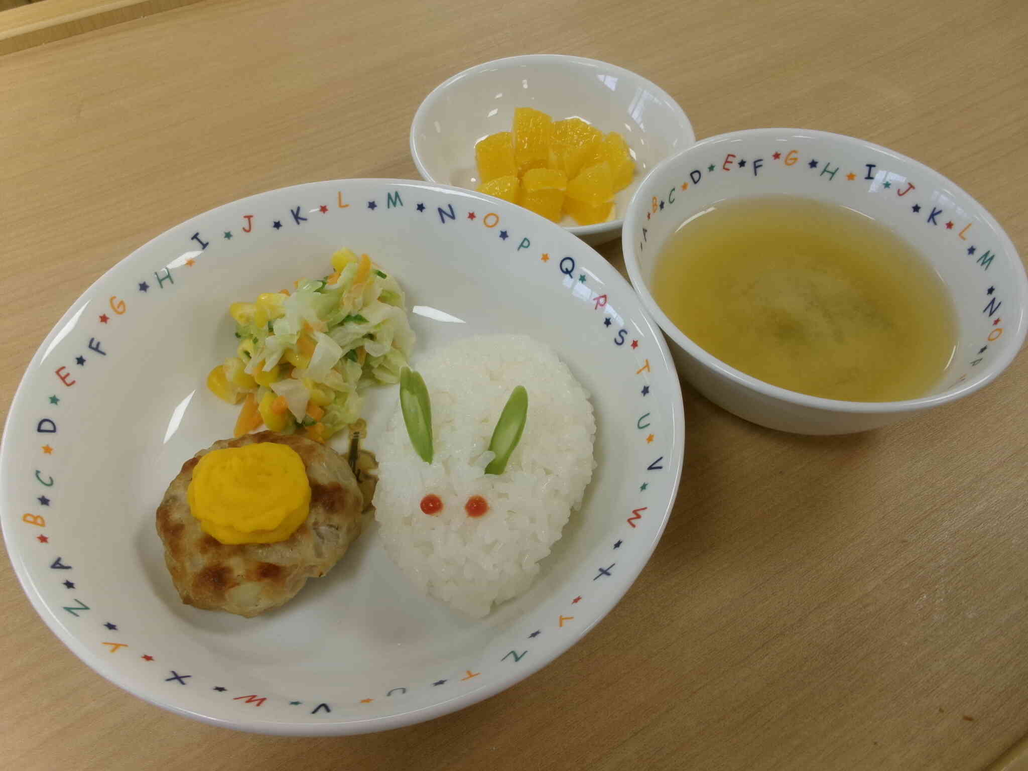 【お月見給食】