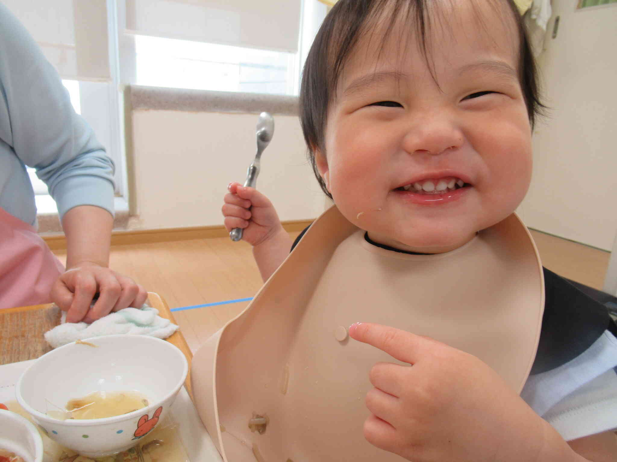おいしい～　思わず笑顔になります
