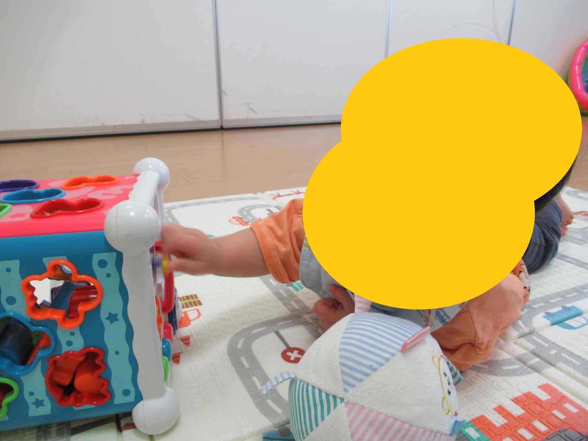 おじゃましま~す（ぱんだ組　0歳児）