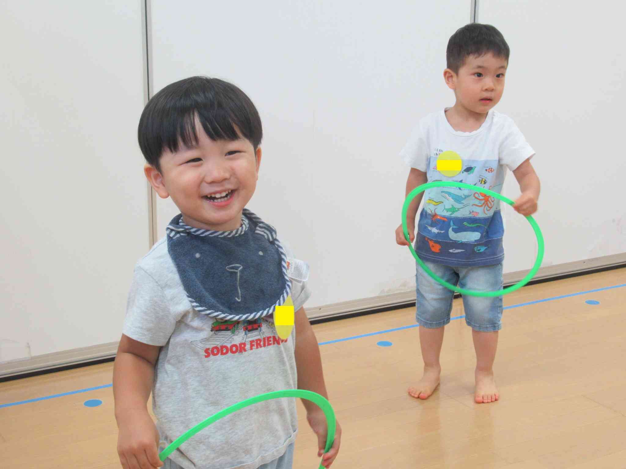 ストップ！も上手にできます。