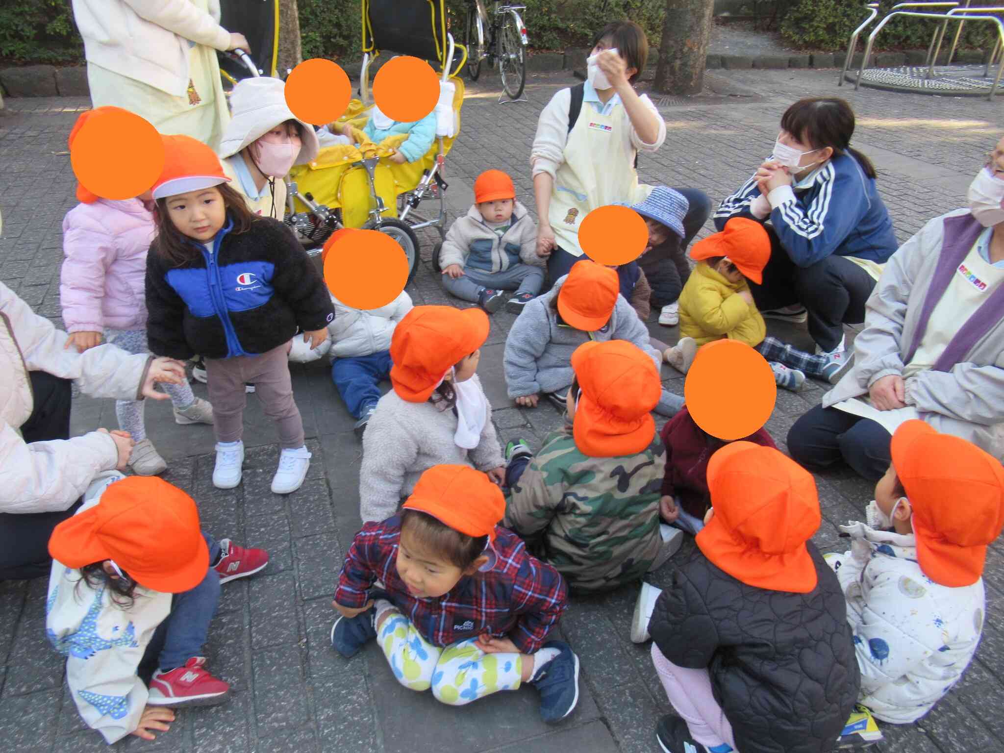 避難訓練（全園児）