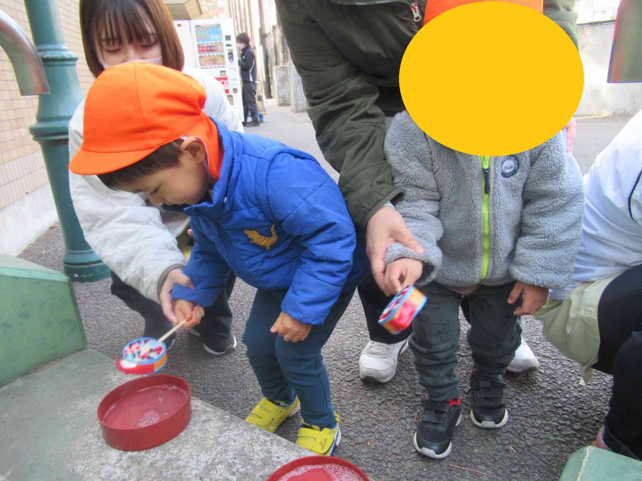 しゃぼん玉・だいすき！！（こあら組　２歳児）