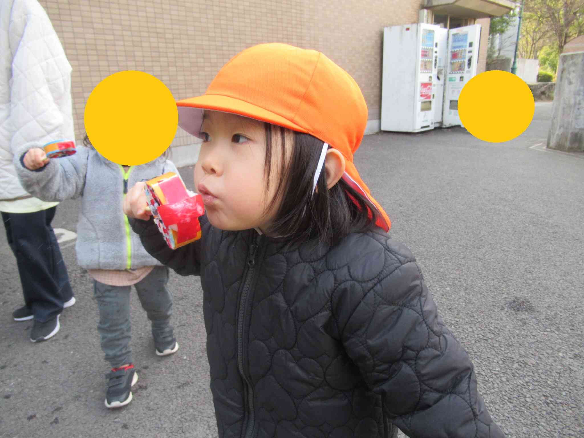 わたしも上手に吹けるのよ