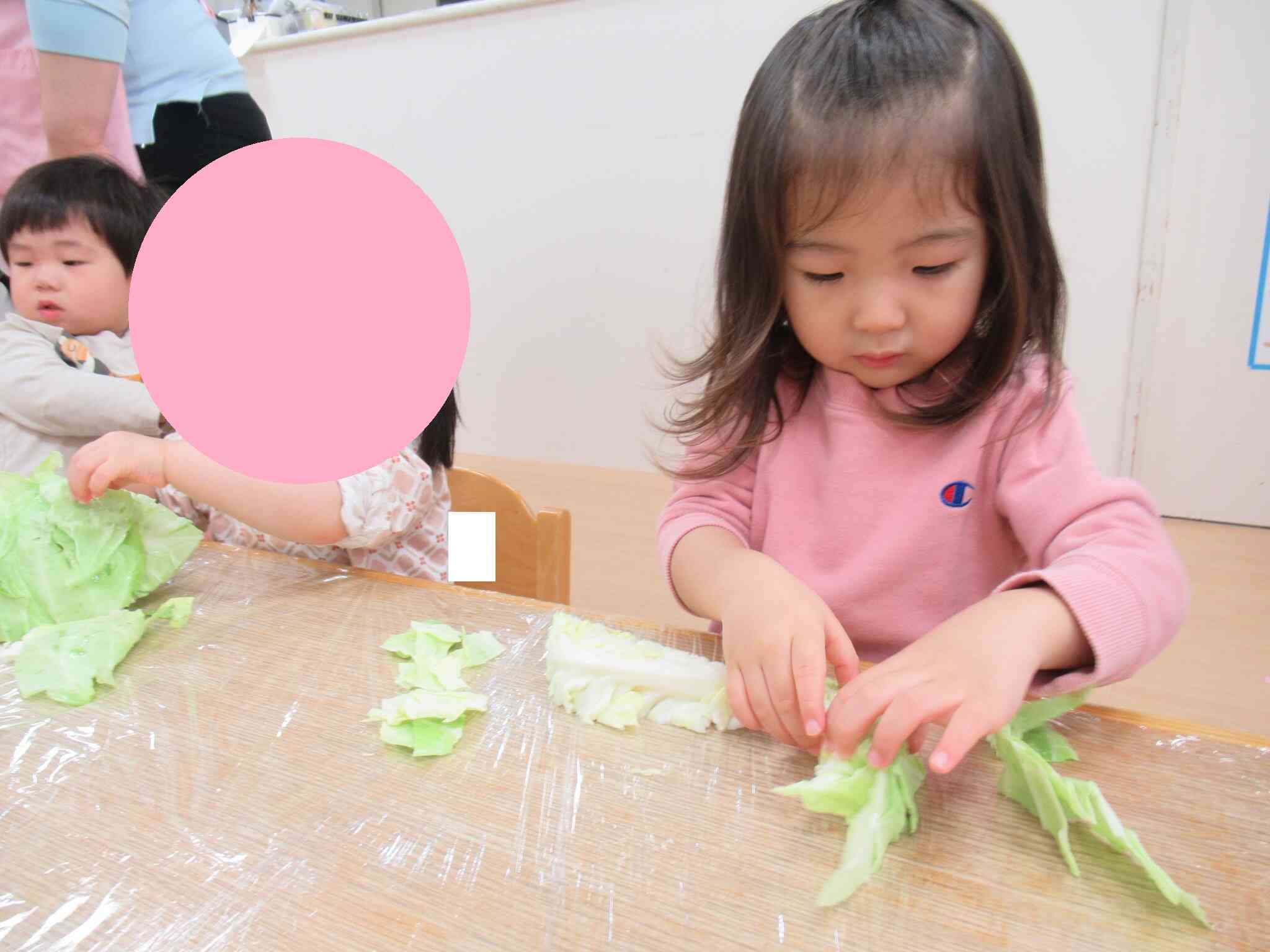 ちぎって・ちぎって