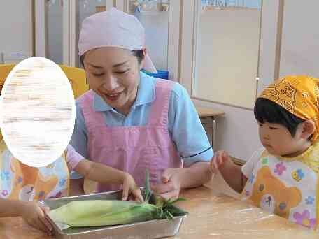 とうもろこしの登場!!