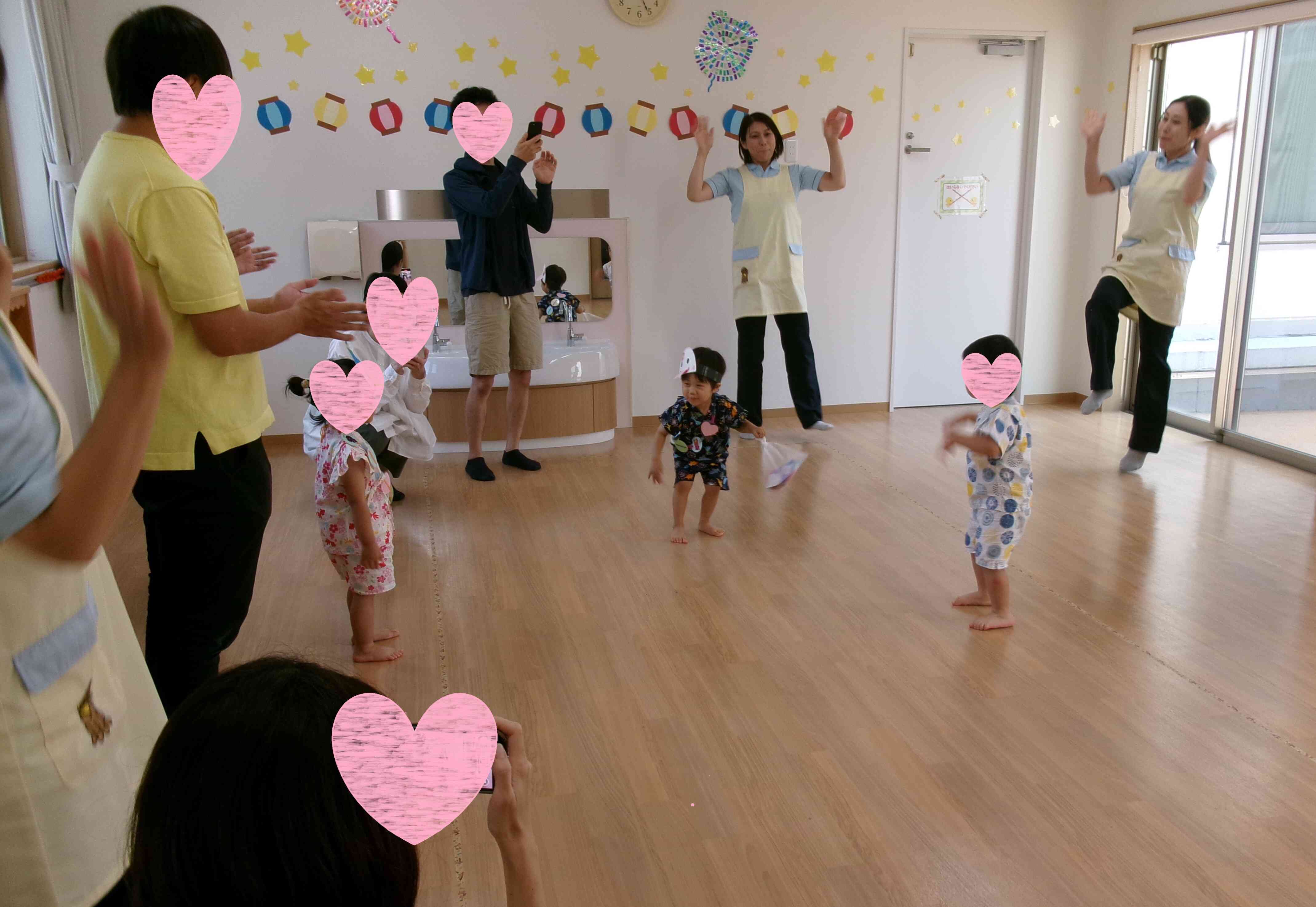 最後はみんなでダンス！