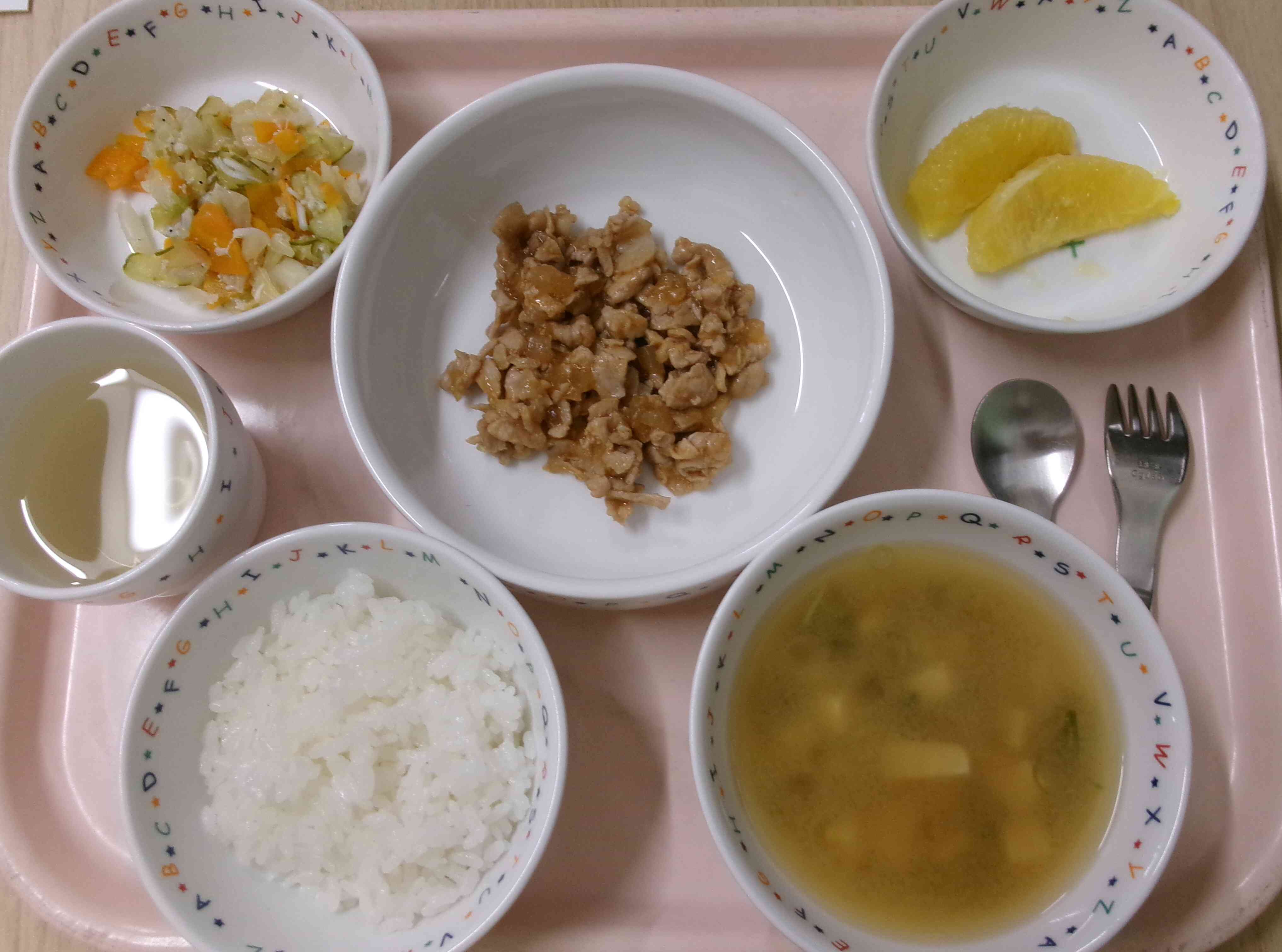7月２2日の給食