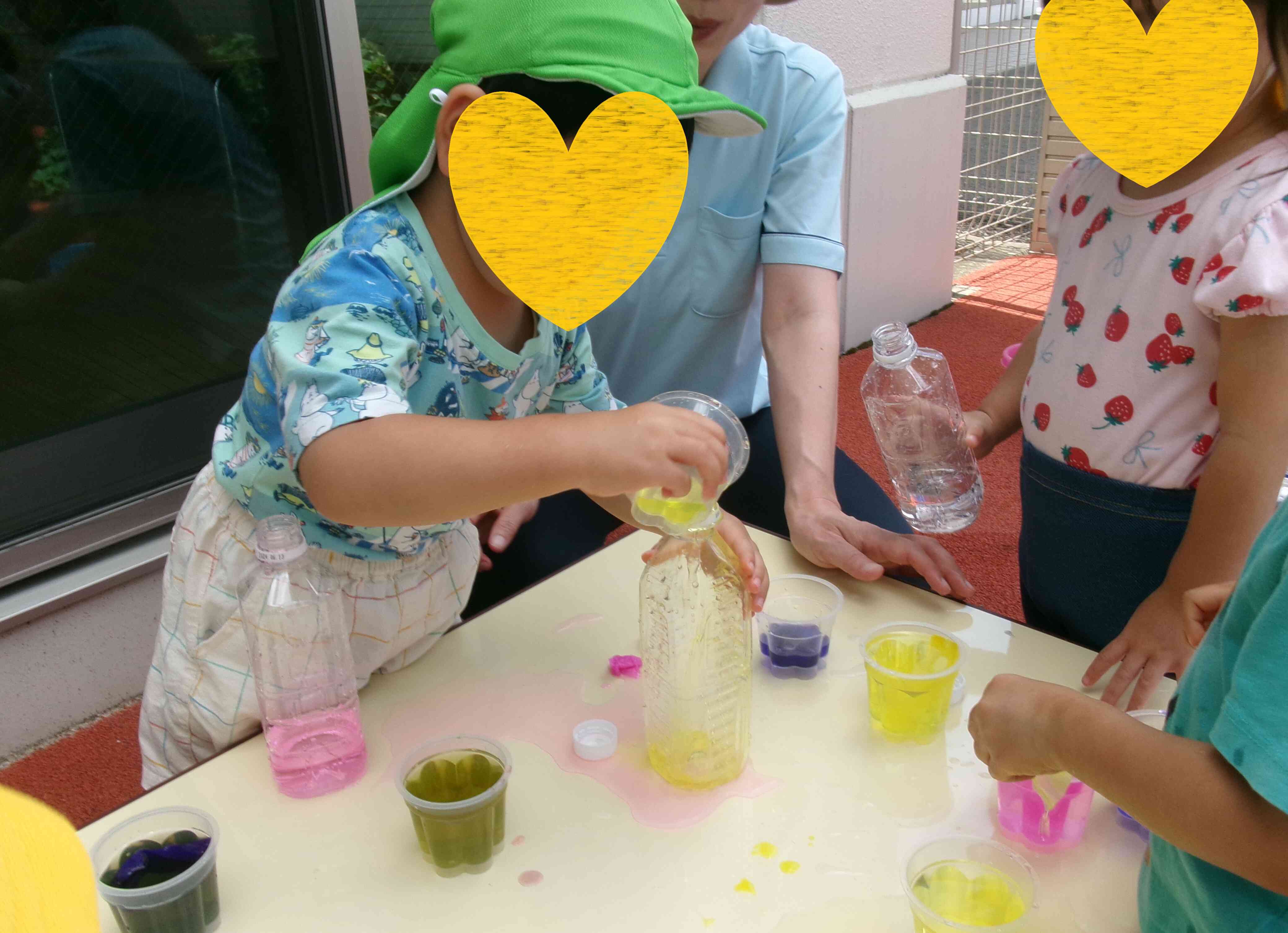 そーっといれて・・・