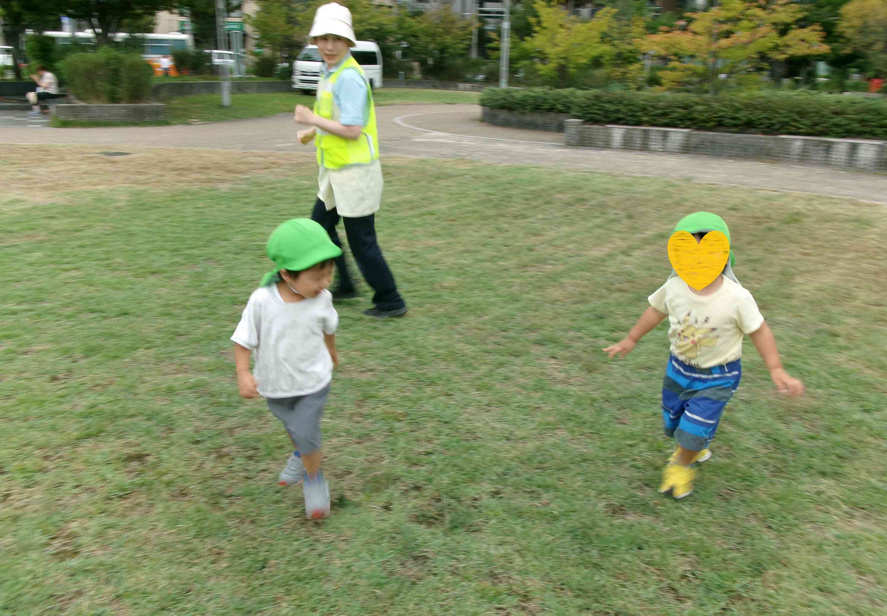 まてまて～！！