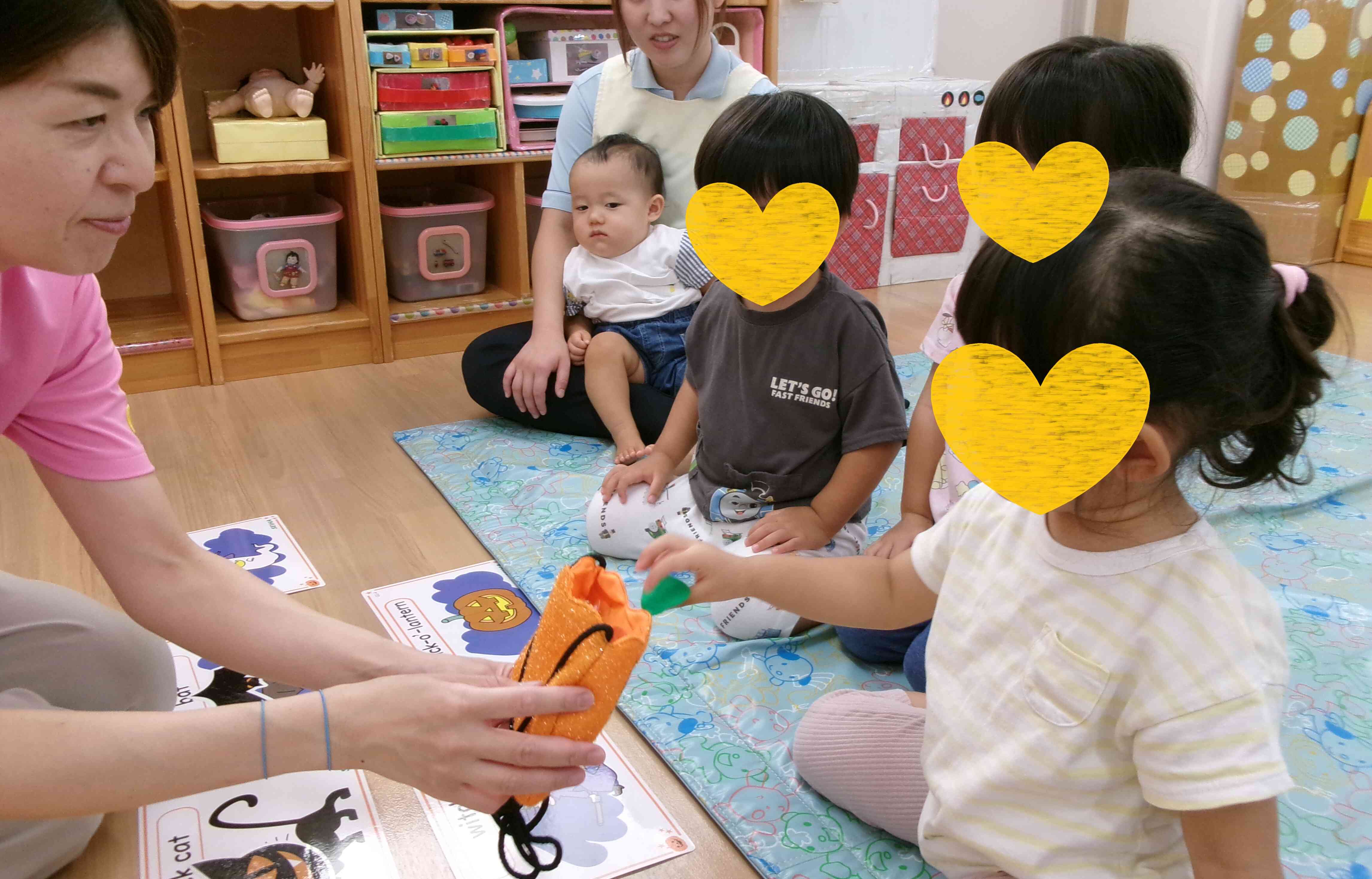 何がででくるかな～？